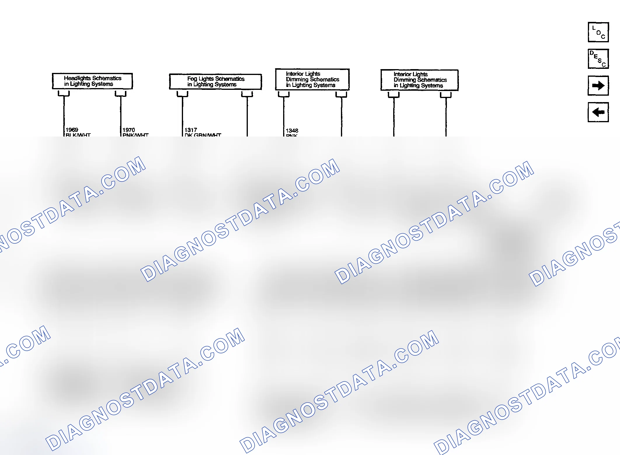 Scheme 30: Body Control System Schematics (Controlled/Monitored Subsystem References) (2 of 3)