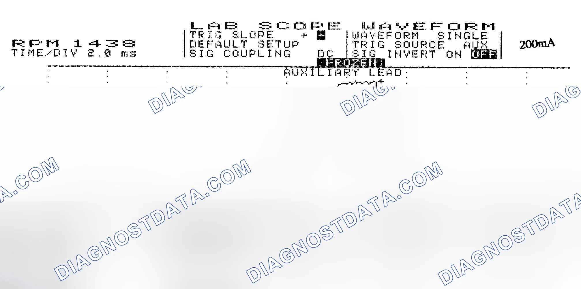 Scheme 15: Single Injector w/Normal Current Flow - Current Pattern