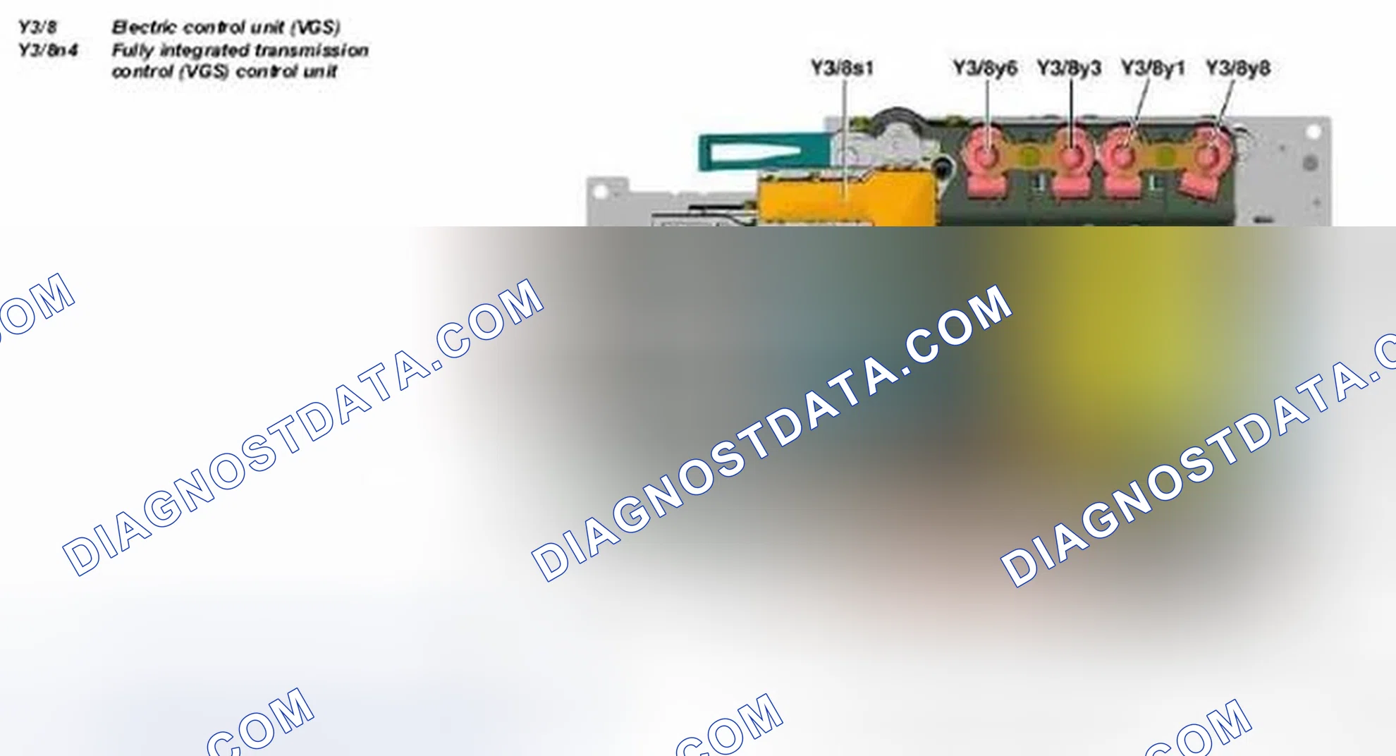 Scheme 40: Identifying Transmission Oil Temperature Sensor Location - Transmission 722.9