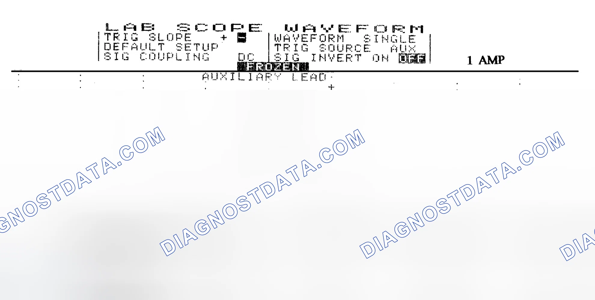 Scheme 20: Single Injector w/Normal Current Flow - Current Pattern