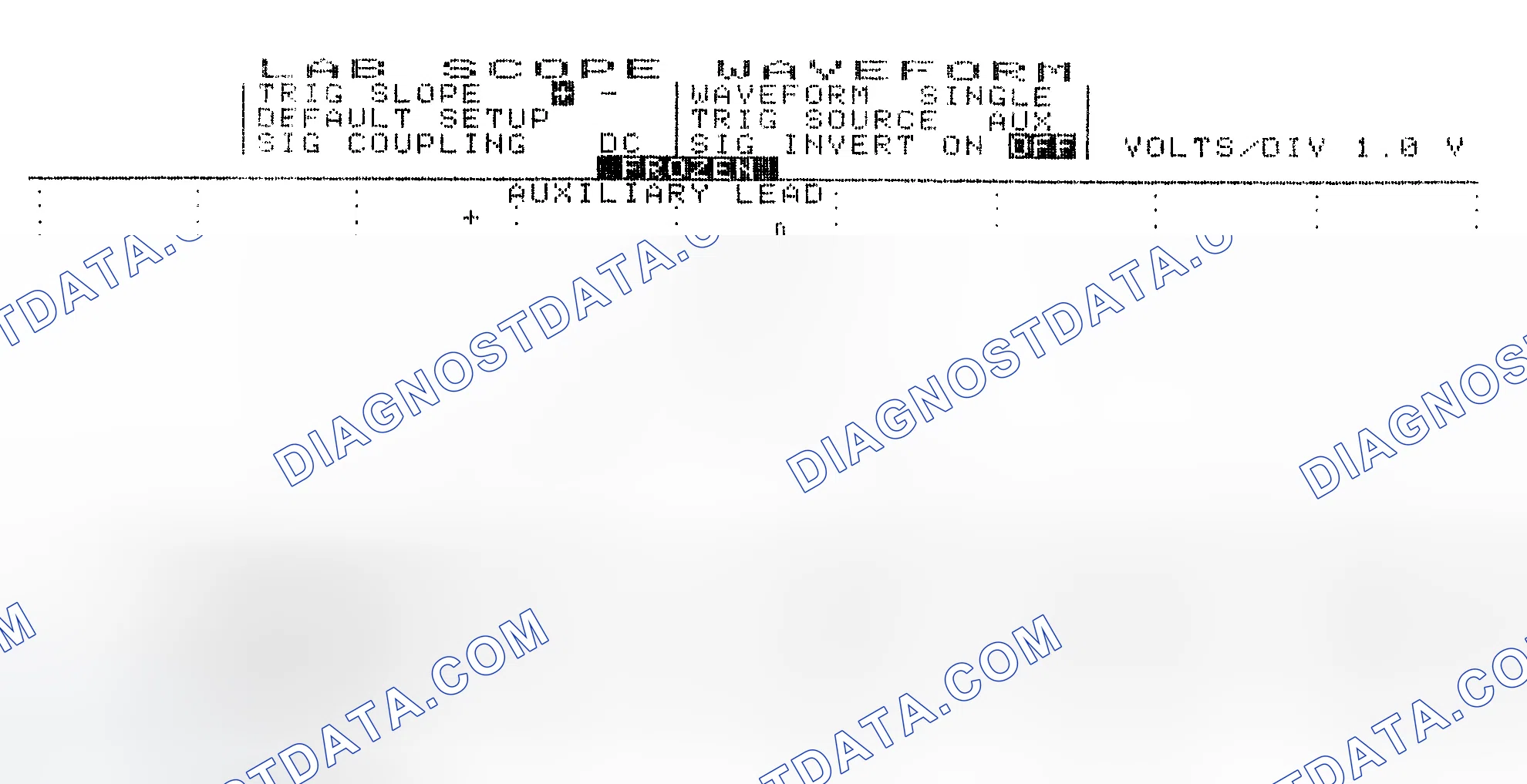 Scheme 19: Single Injector w/Excessive Current Flow - Current Pattern