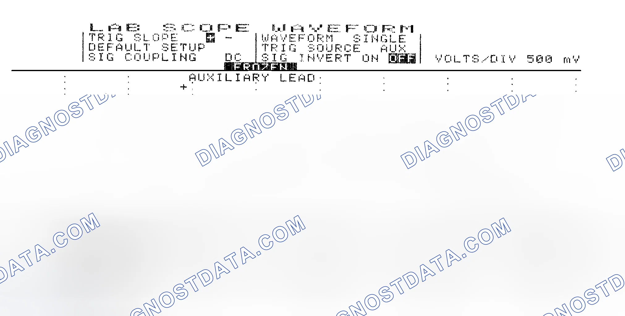 Scheme 14: Single Injector w/Excessive Current Flow - Current Pattern