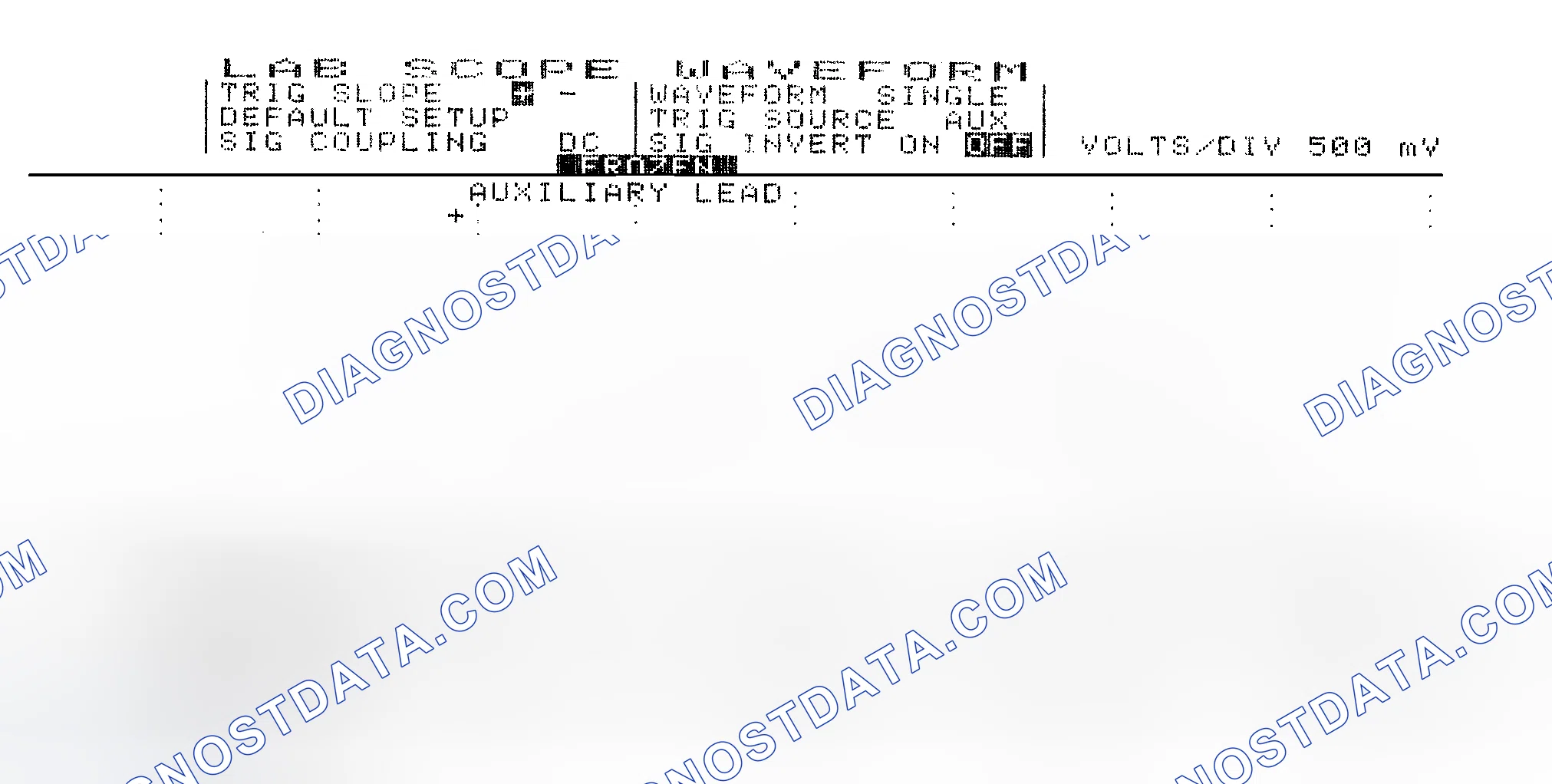 Scheme 14: Single Injector w/Excessive Current Flow - Current Pattern