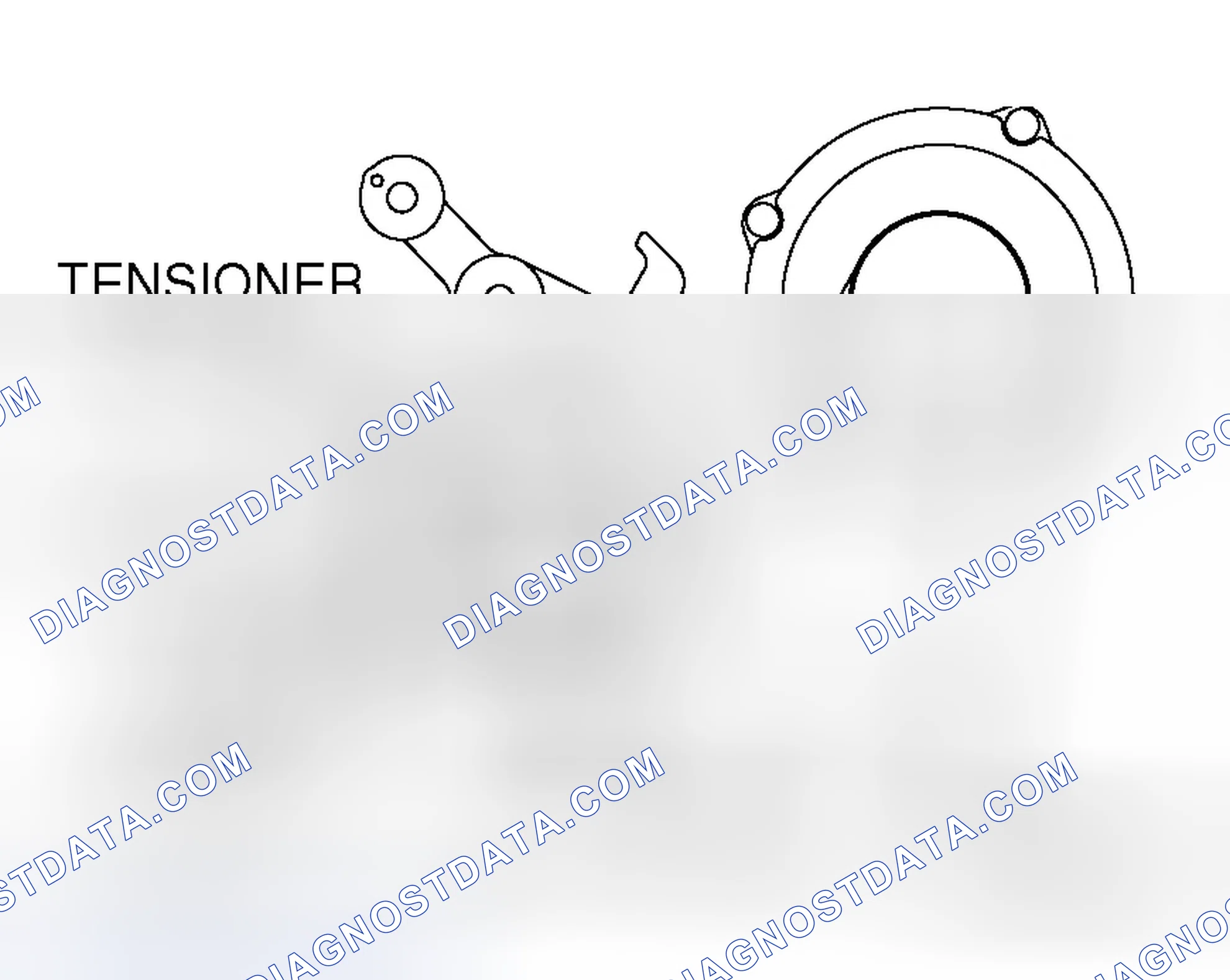 Scheme 268: GENERATOR DRIVE BELT TENSION ADJUSTMENT