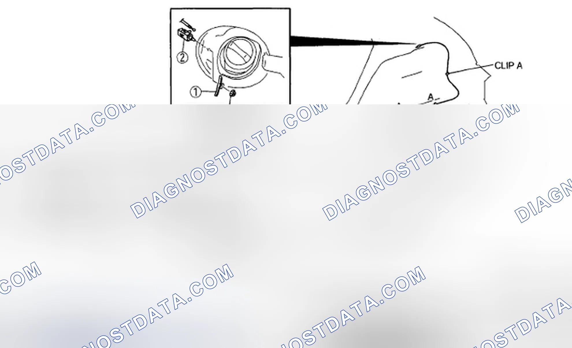 Scheme 25: FUEL-FILLER LID OPENER REMOVAL/INSTALLATION