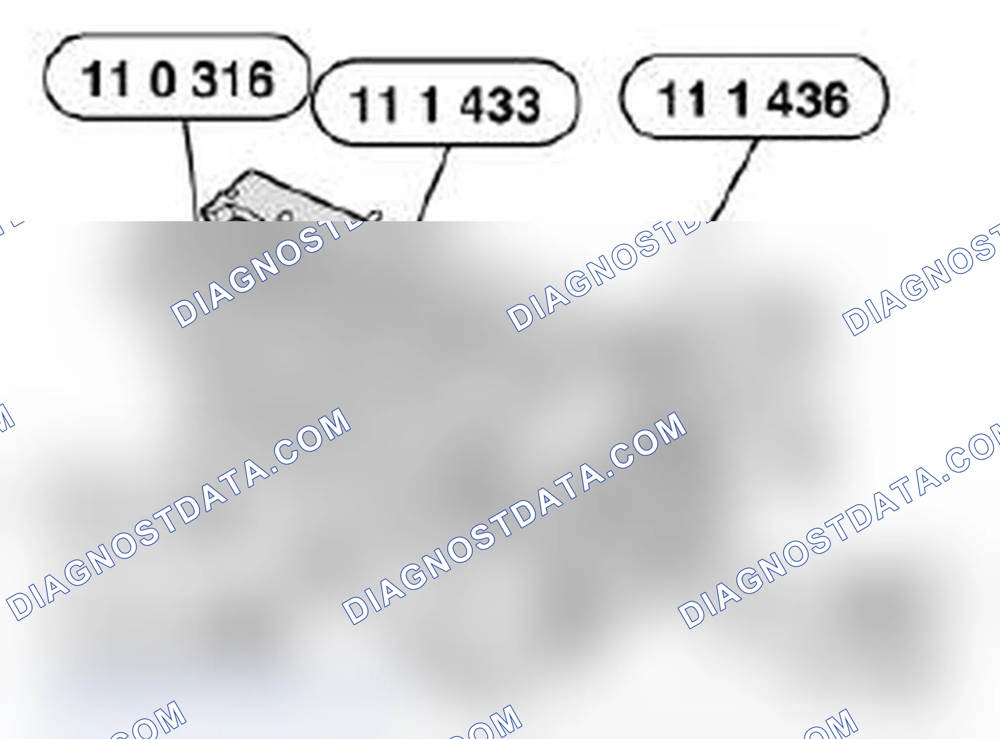 Scheme 122: 11 12 729 Check cylinder head for water leaks (M44)