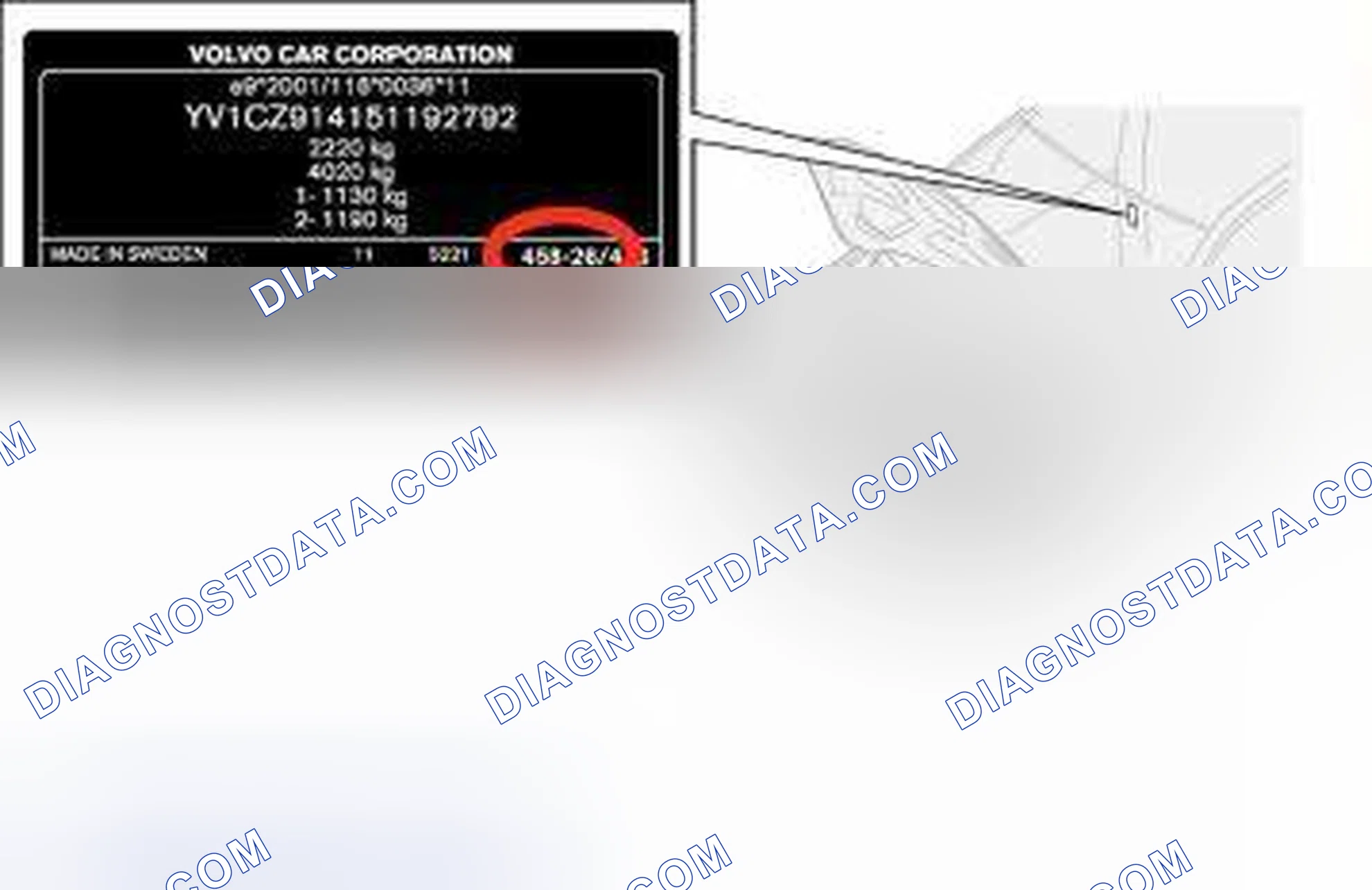 Scheme 4: EXTERIOR COLOR, COLOR CODES