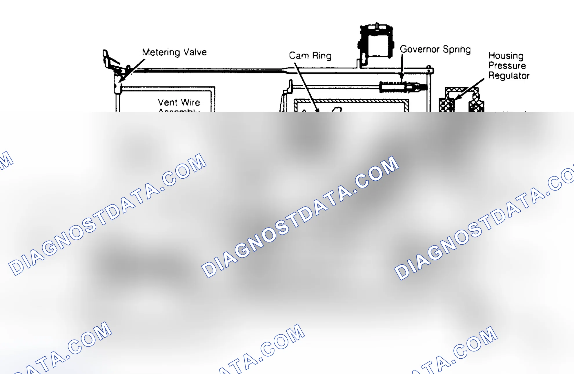 Scheme 44: Diesel Injection Pump Fuel Circuit Diagram