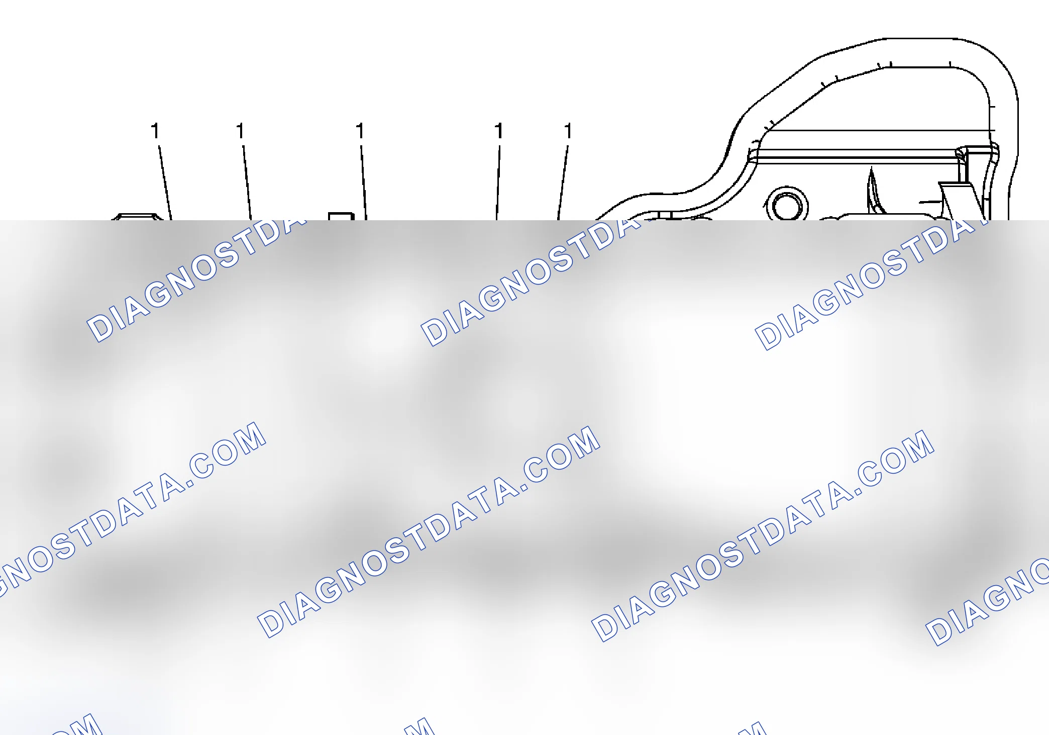 Scheme 138: Upper Oil Pan - Top View