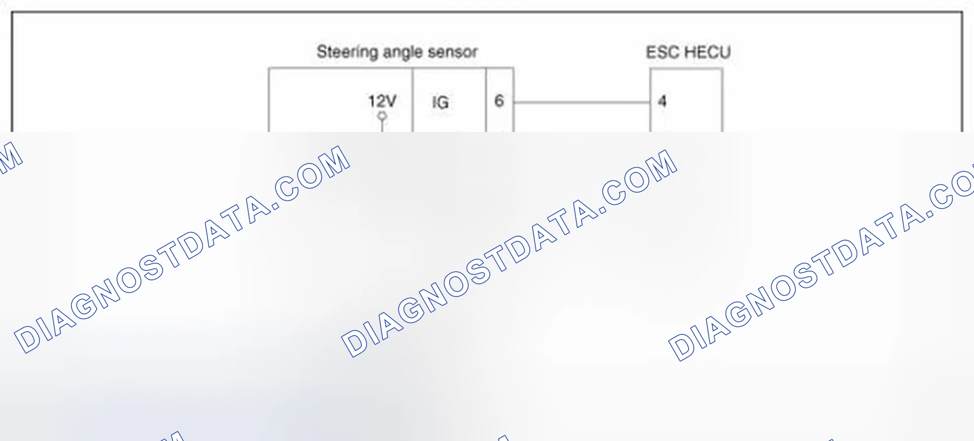 Scheme 48: Circuit Diagram (Steering Wheel Speed Angle Sensor)