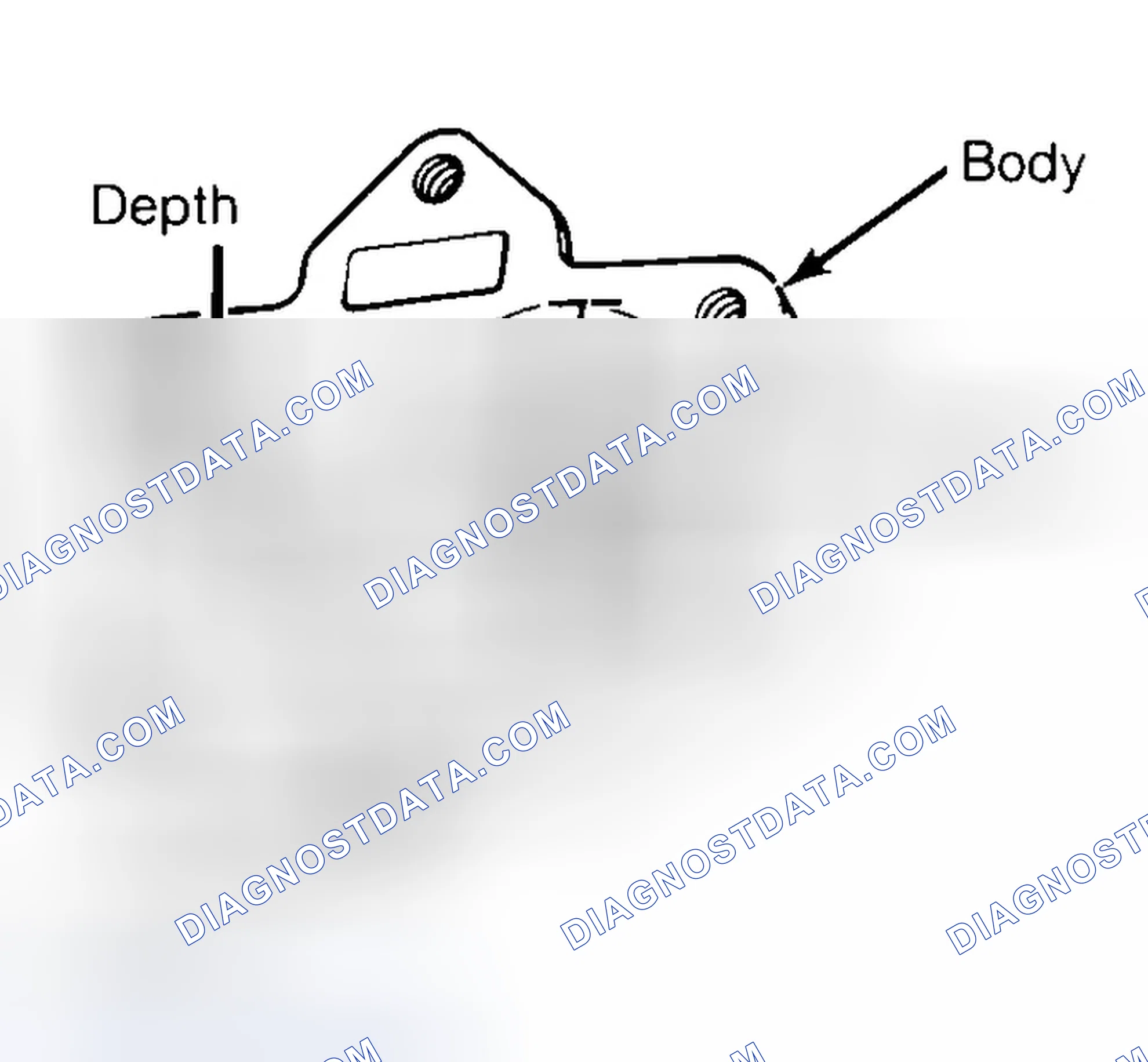 Scheme 35: Measuring Oil Pump Gear Cavity