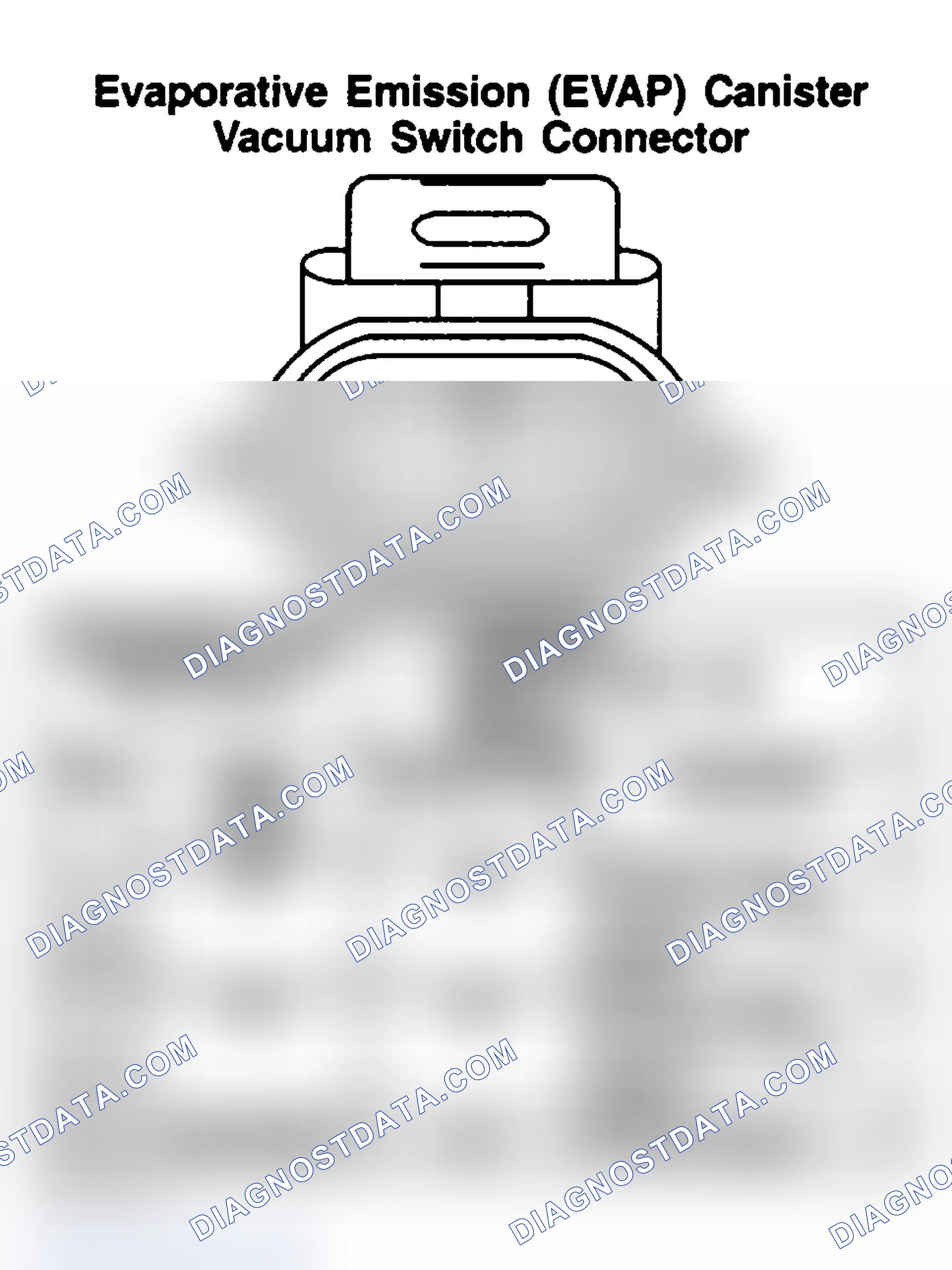 Scheme 152: EVAPORATIVE EMISSION (EVAP) CANISTER VACUUM SWITCH