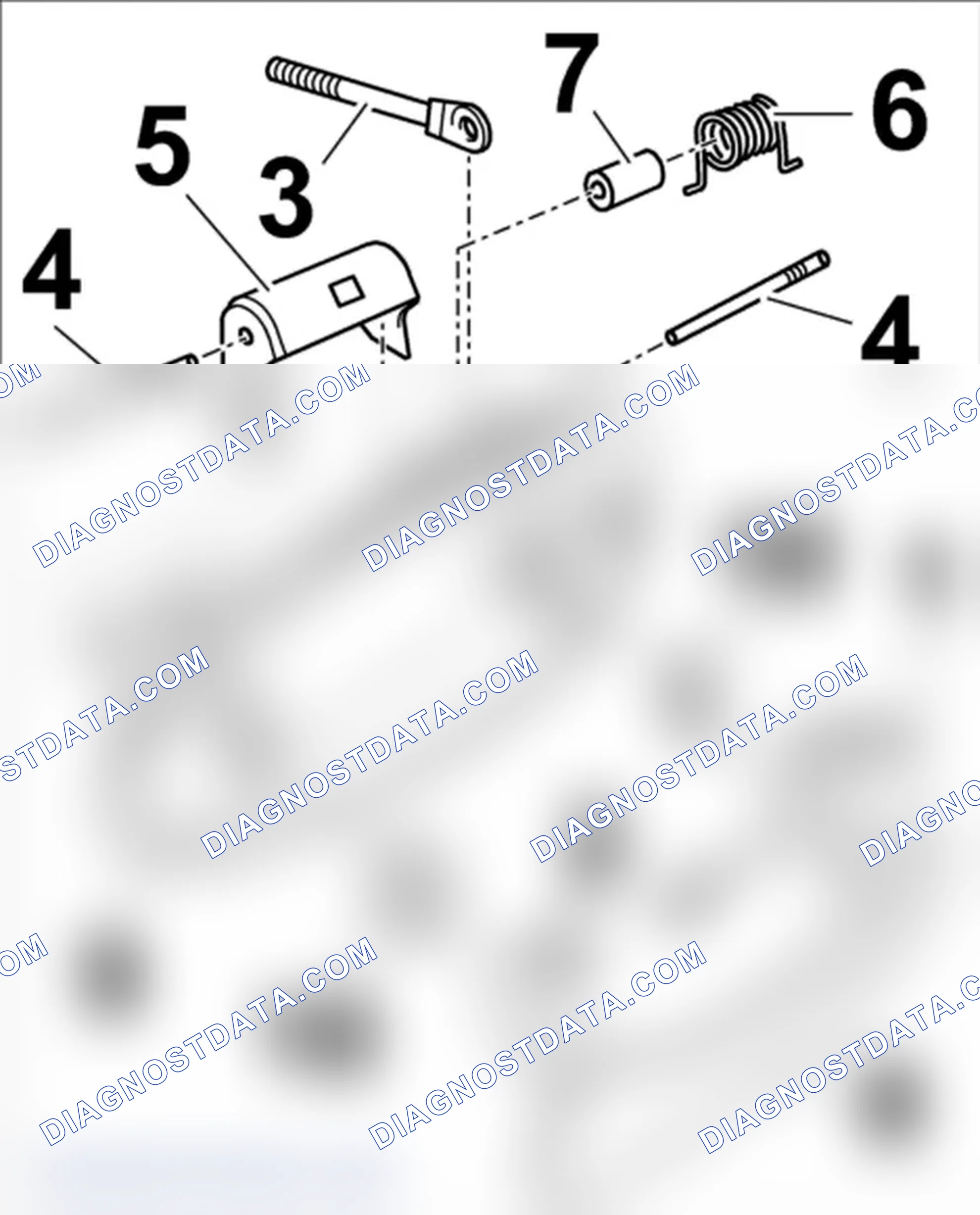 Scheme 108: Disassembling door handle