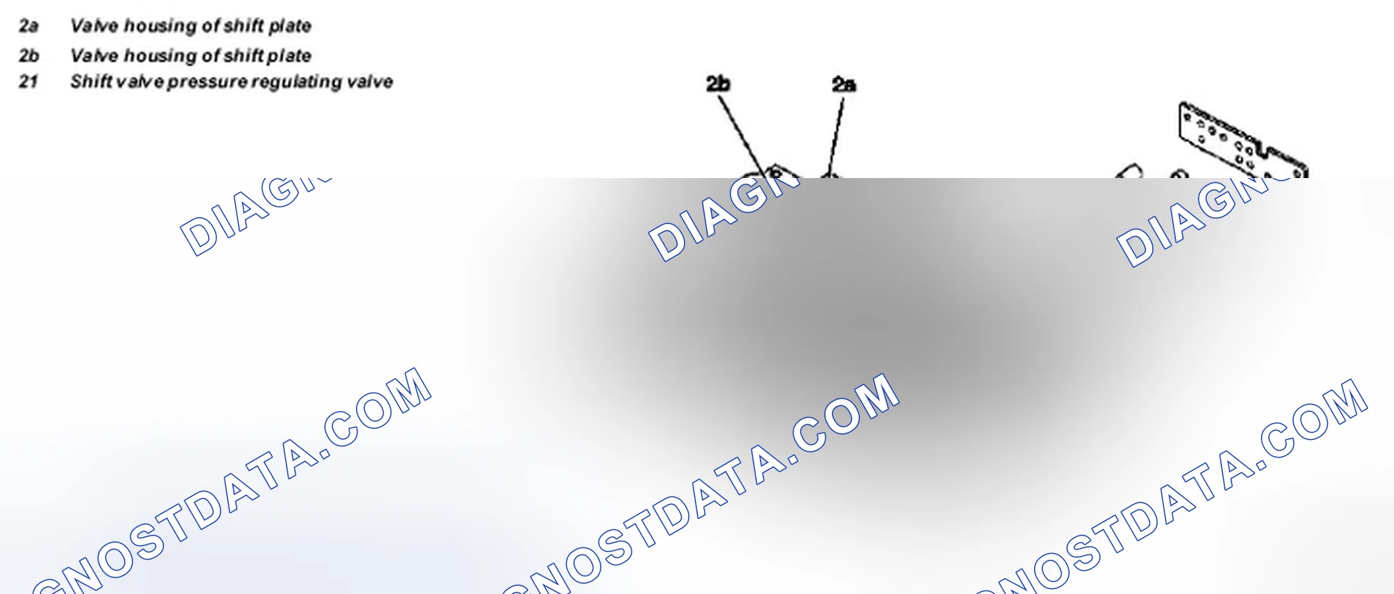 Scheme 231: Shift valve pressure regulating valve, location/task/function - GF27.60-P-5134G