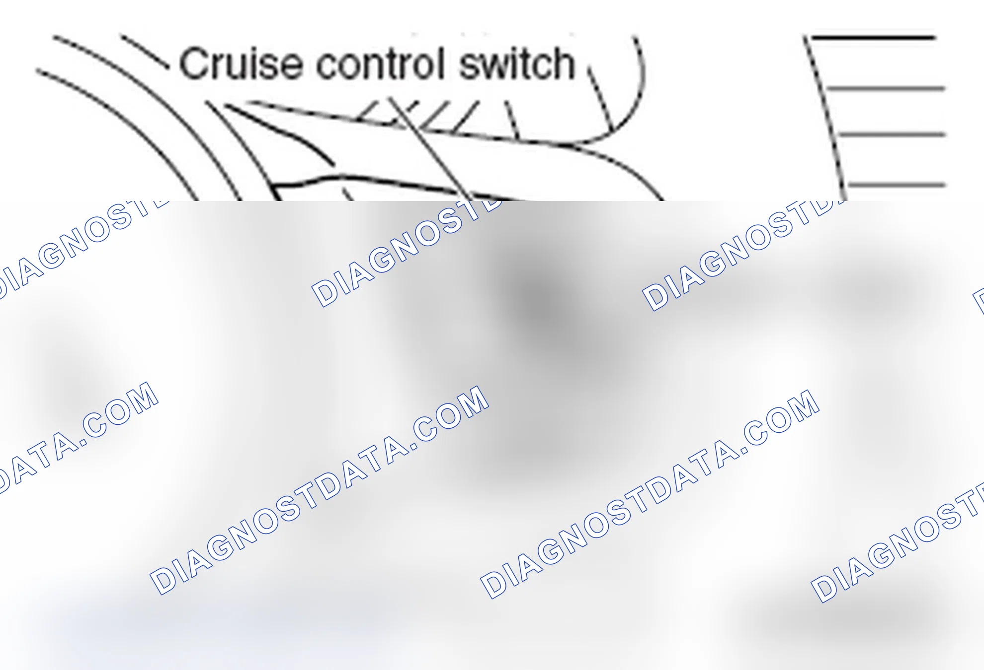 Scheme 59: RETURN TO THE SET SPEED BEFORE CANCELLATION AND CRUISE CONTROL CANCELLATION