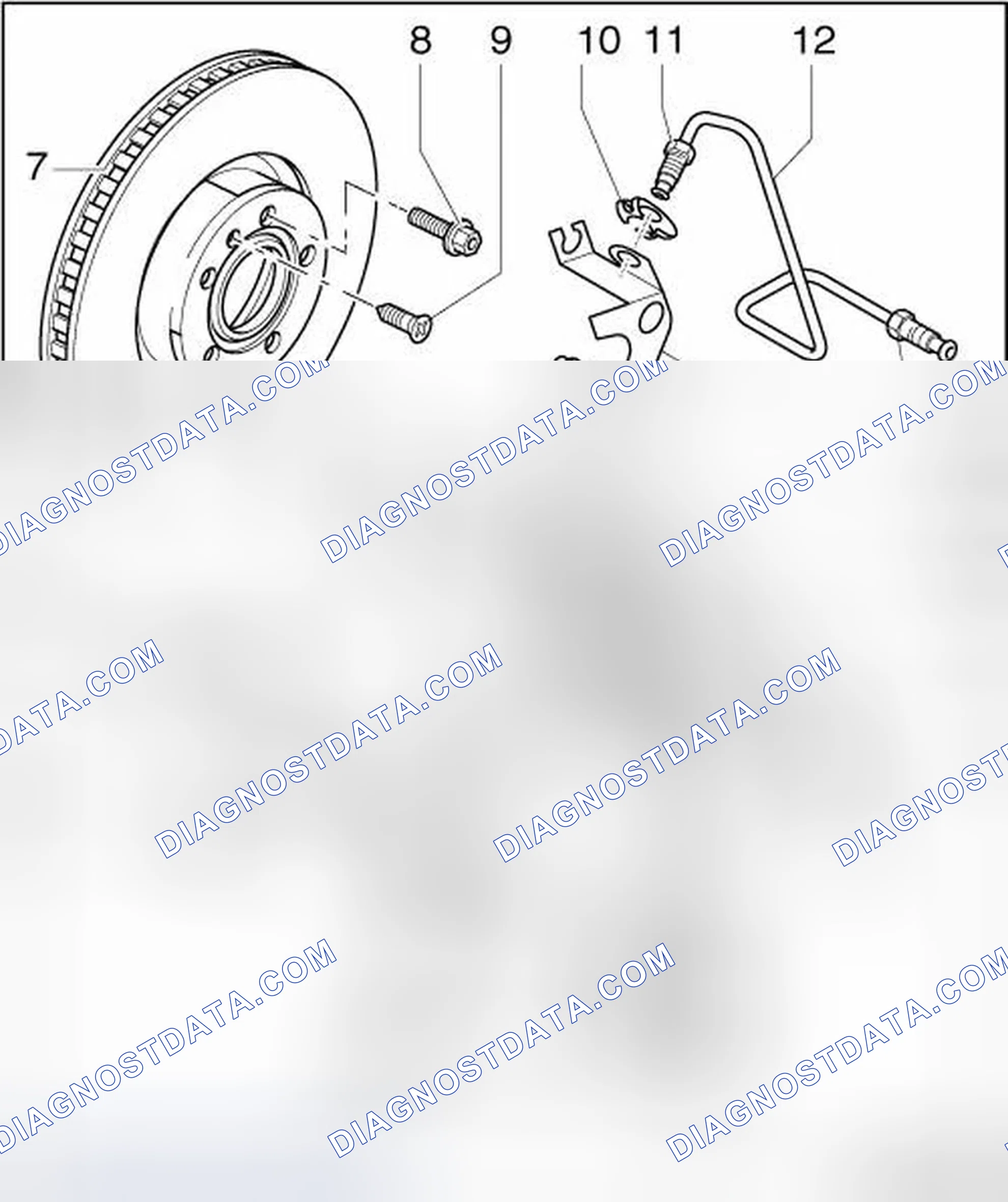 Scheme 6: BRAKES, FNRG60 ASSEMBLY OVERVIEW
