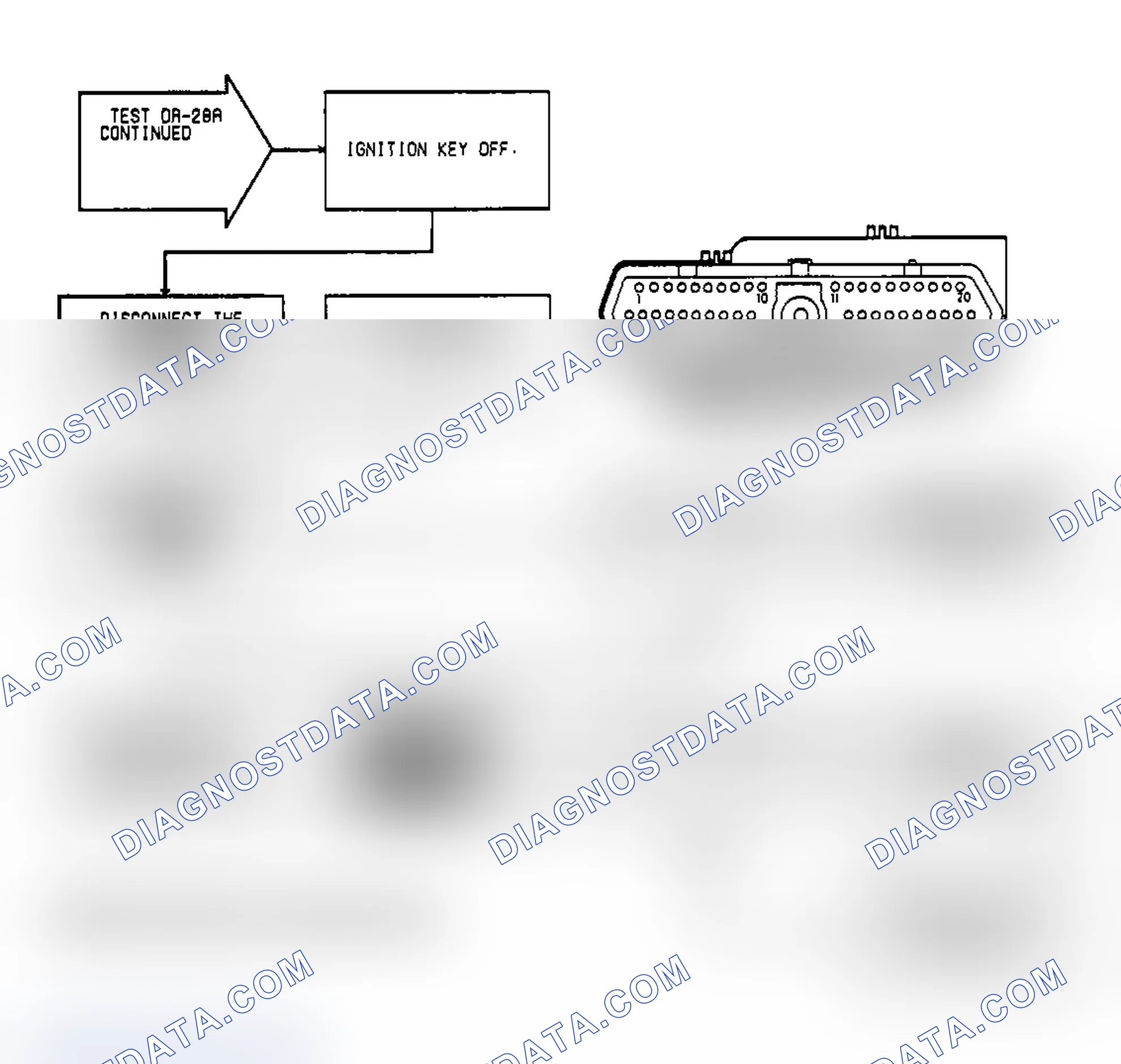 Scheme 153: Test DR-28A, Code 37: (3 of 3) Torque Converter Lock-Up Solenoid