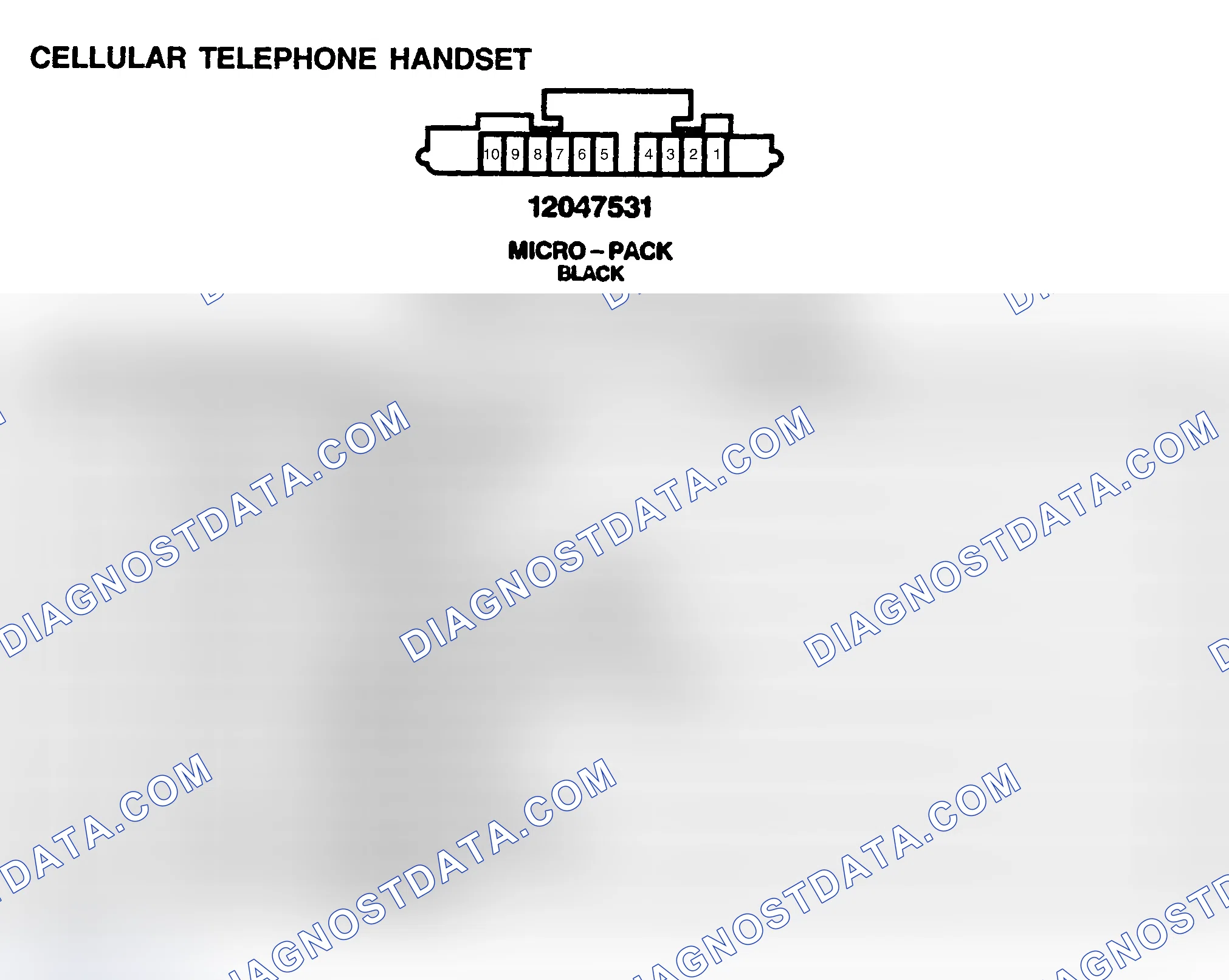 Scheme 101: CELLULAR TELEPHONE HANDSET