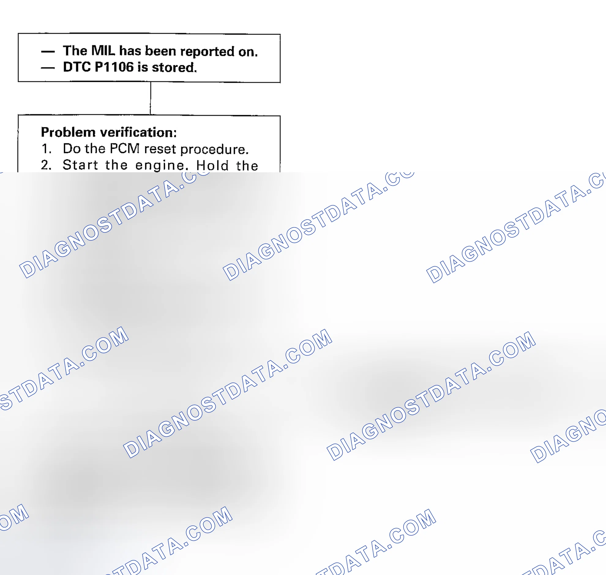 Scheme 55: DTC P1106: A Range/Performance Problem In The Barometric Pressure (Baro) Sensor Circuit