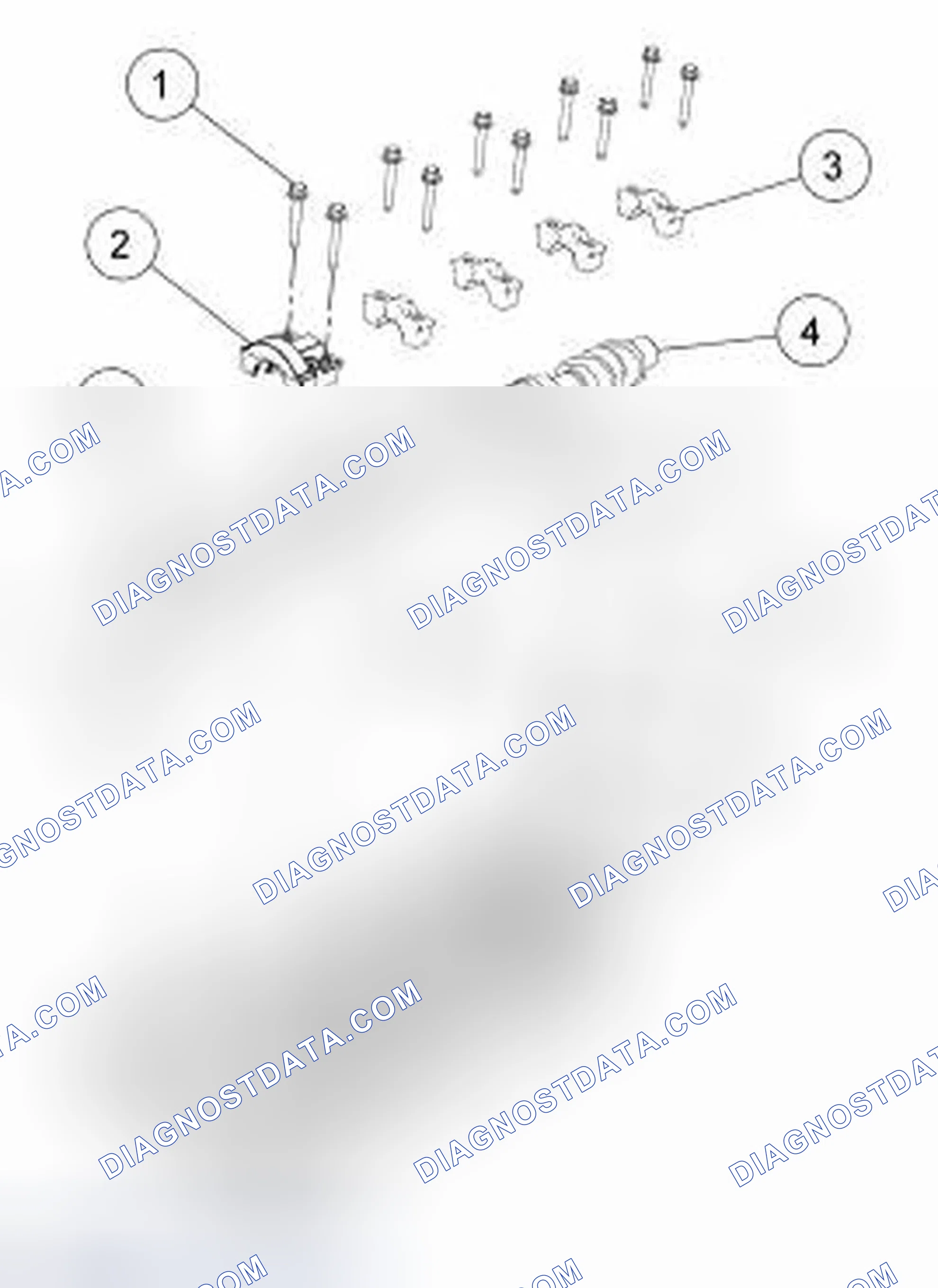 Scheme 77: Valve Train Components - Exploded View