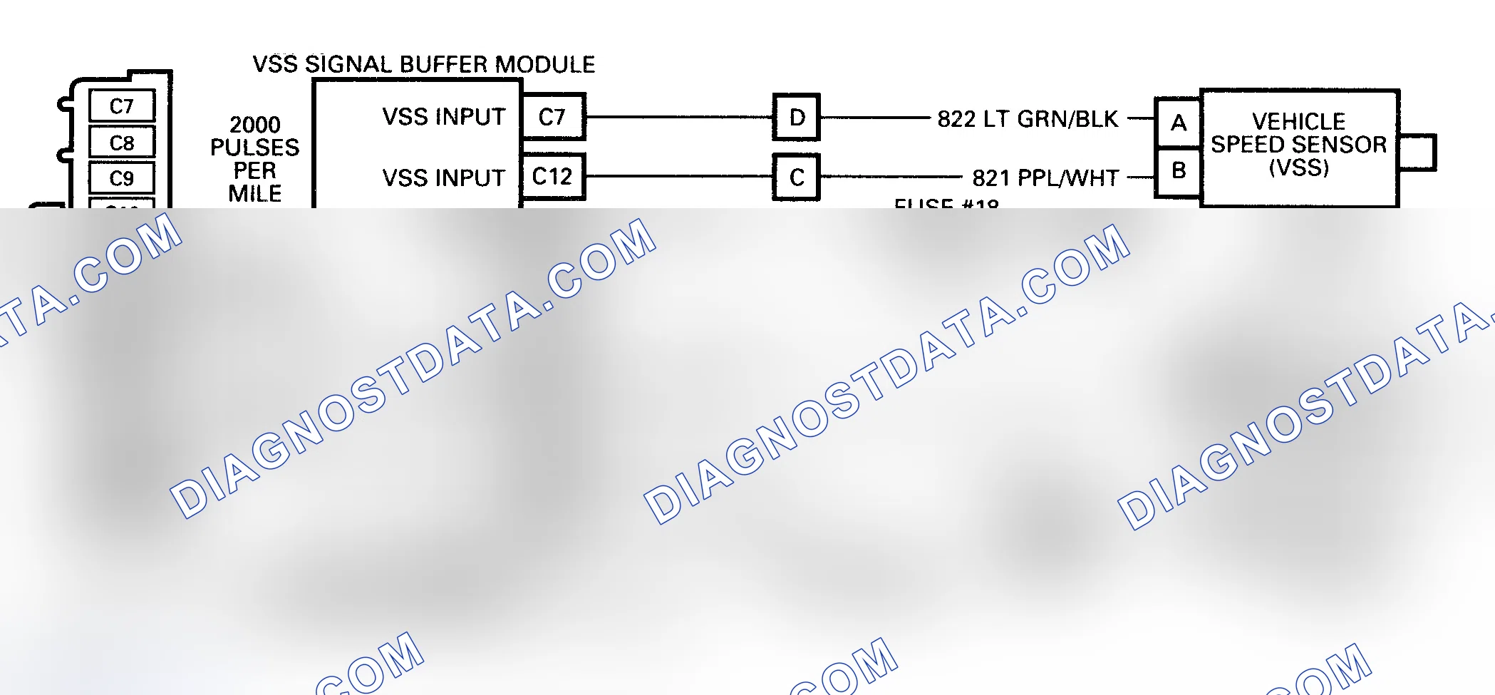 Scheme 61: Code 24 Schematic ("S" & "T" Series) VSS Transmission Output Signal