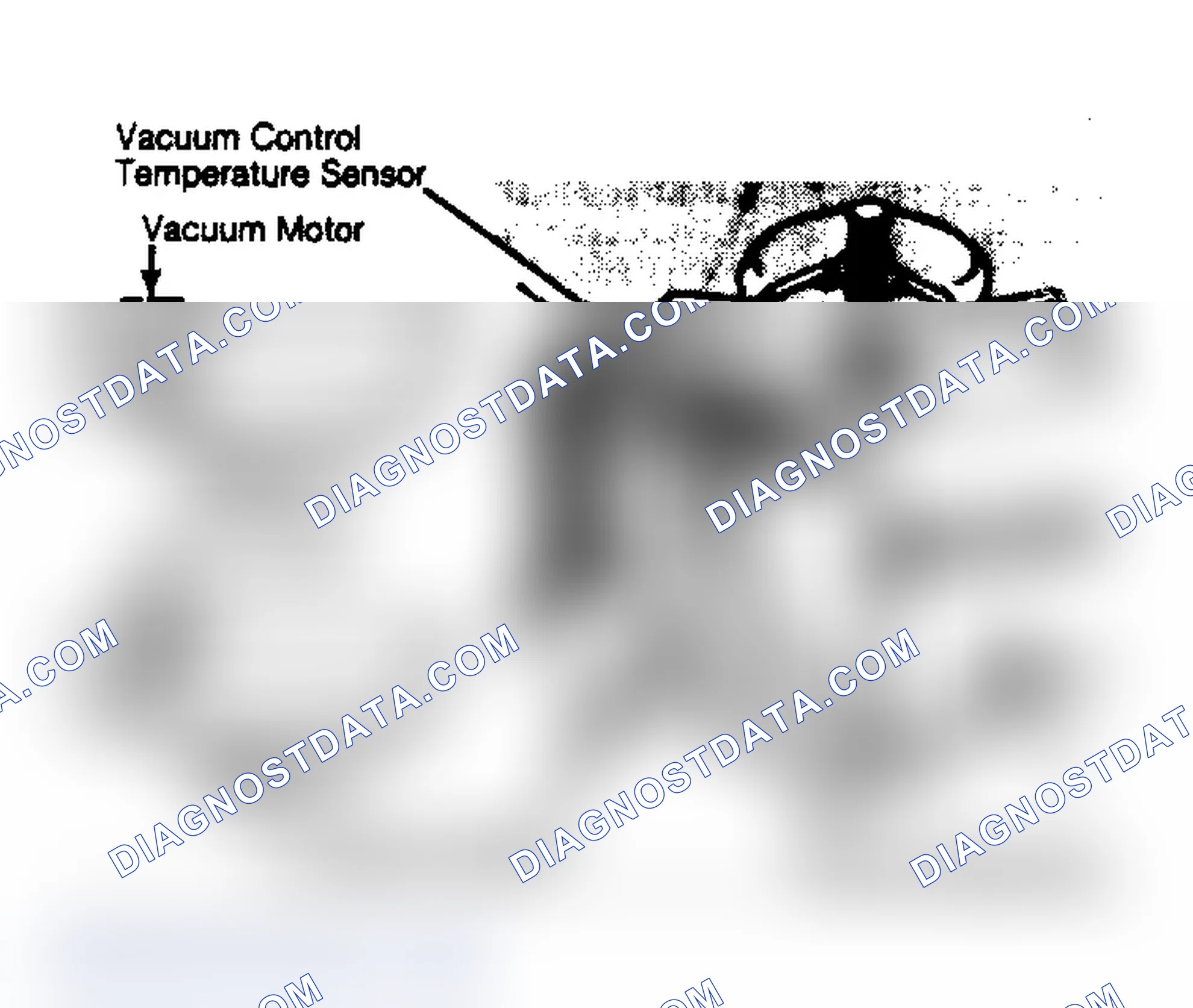 Scheme 53: Thermostatic Air Cleaner Assembly with Temperature Sensor & Vacuum Motor