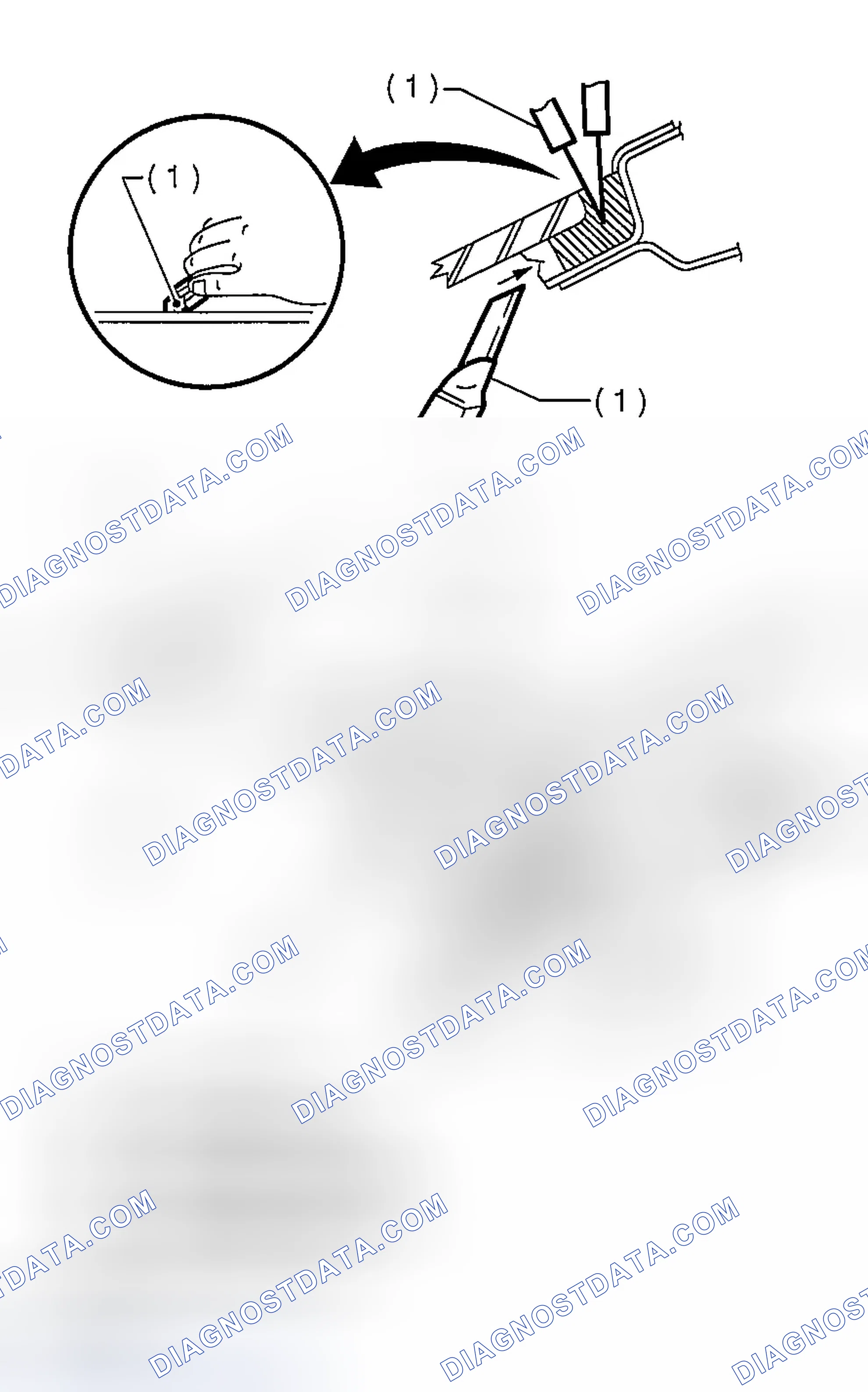 Scheme 30: USING WINDSHIELD KNIFE