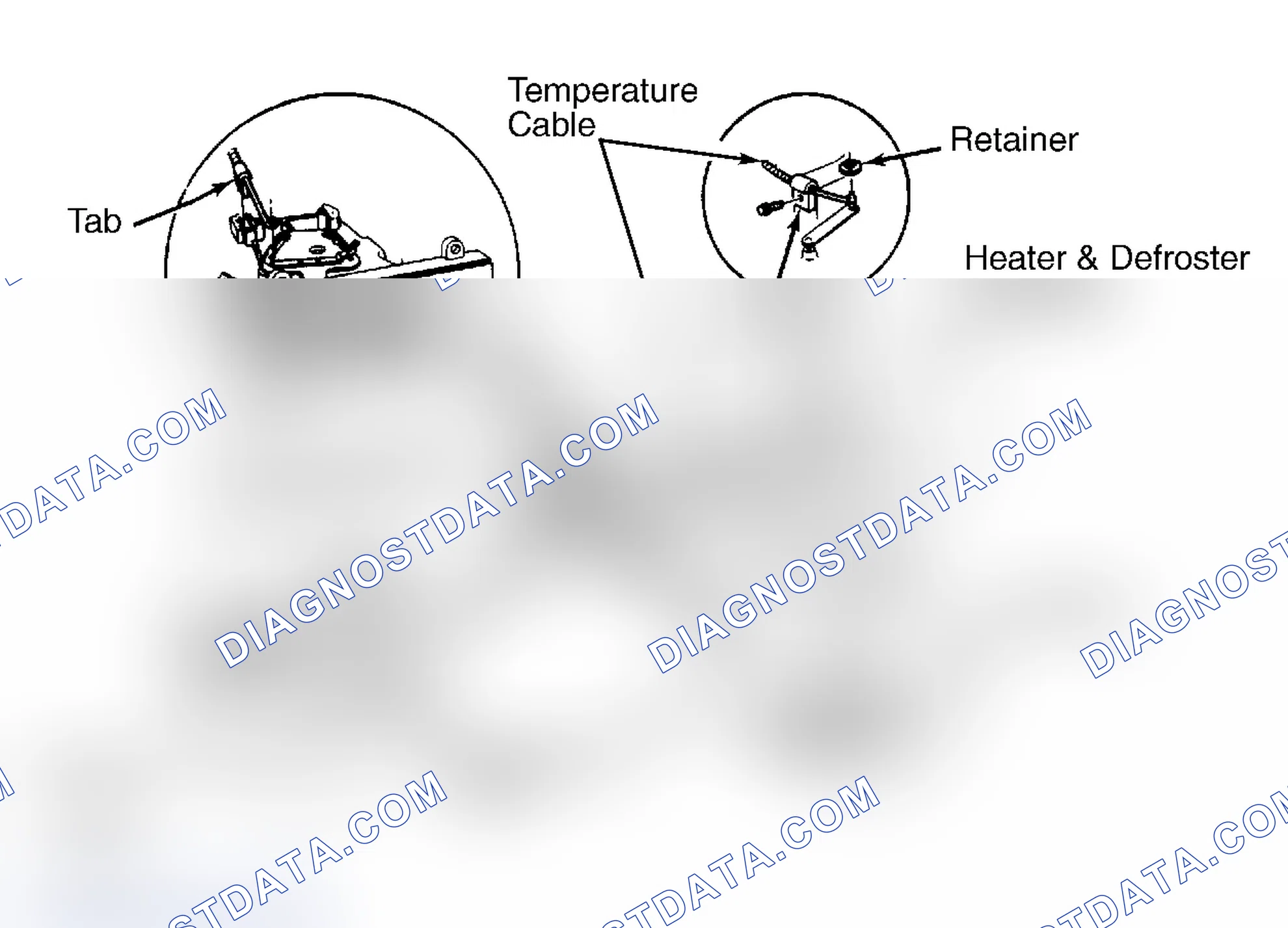Fig. 7: Heater Systems (Pickup) Pickup is shown. Blazer/Jimmy are similar. Courtesy of General Motors Corp.