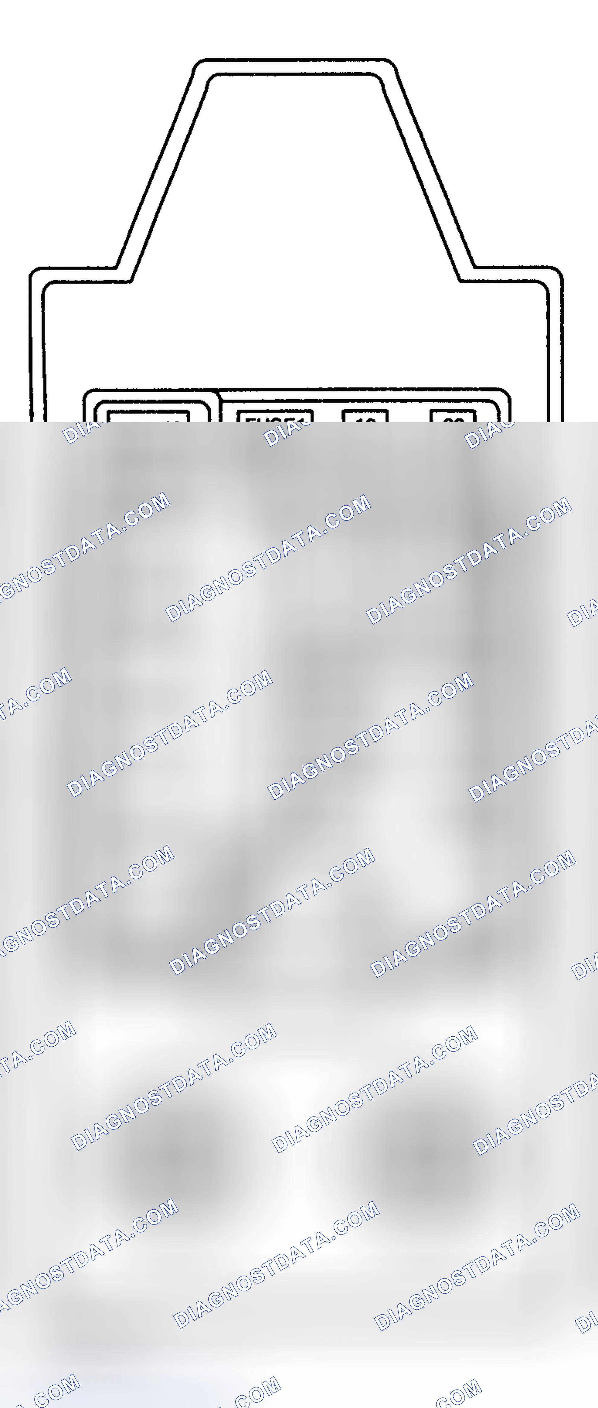 Scheme 1: INTERIOR FUSE PANEL IDENTIFICATION (F-150/250 LIGHT DUTY)
