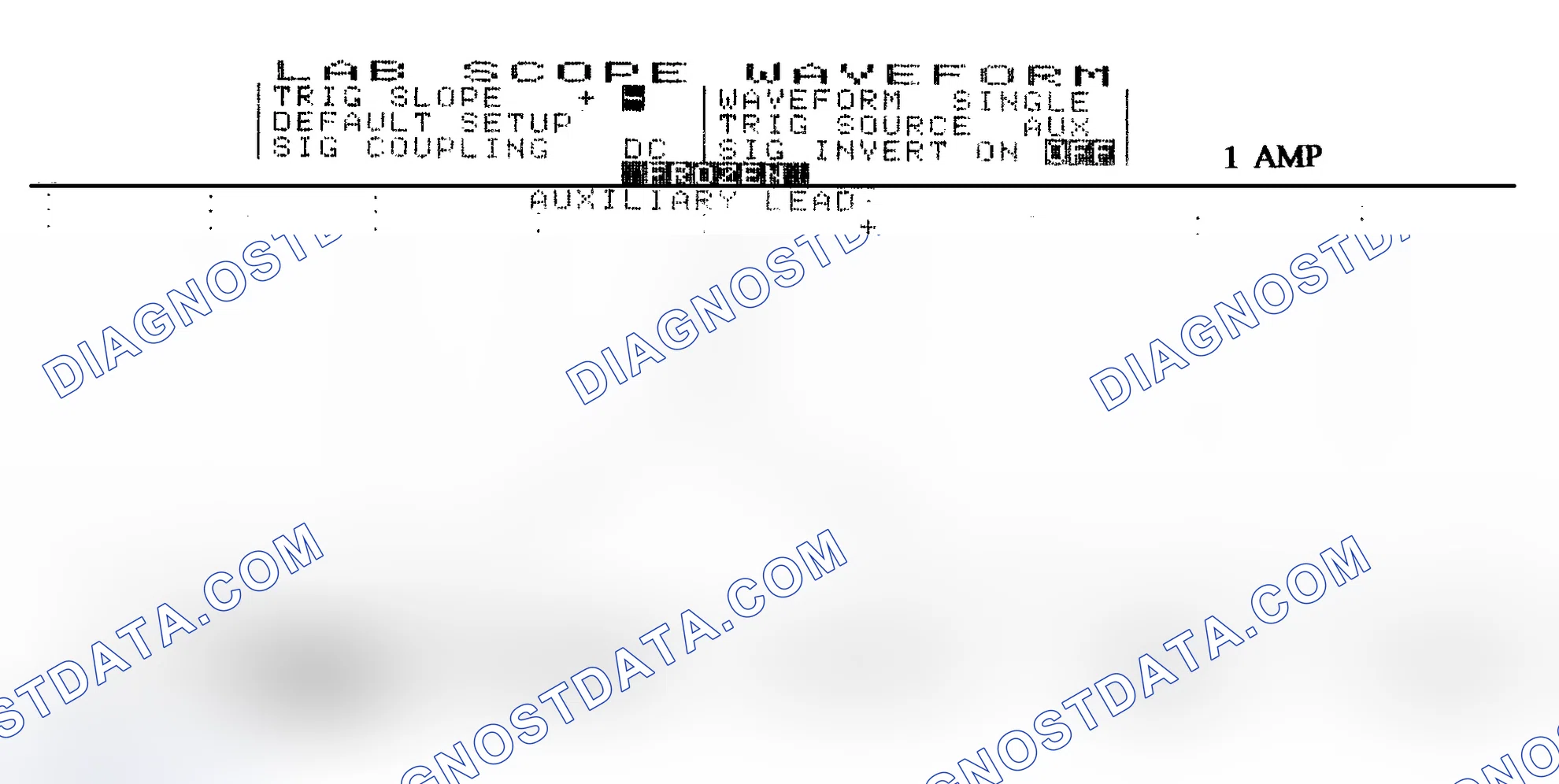 Scheme 20: Single Injector w/Normal Current Flow - Current Pattern