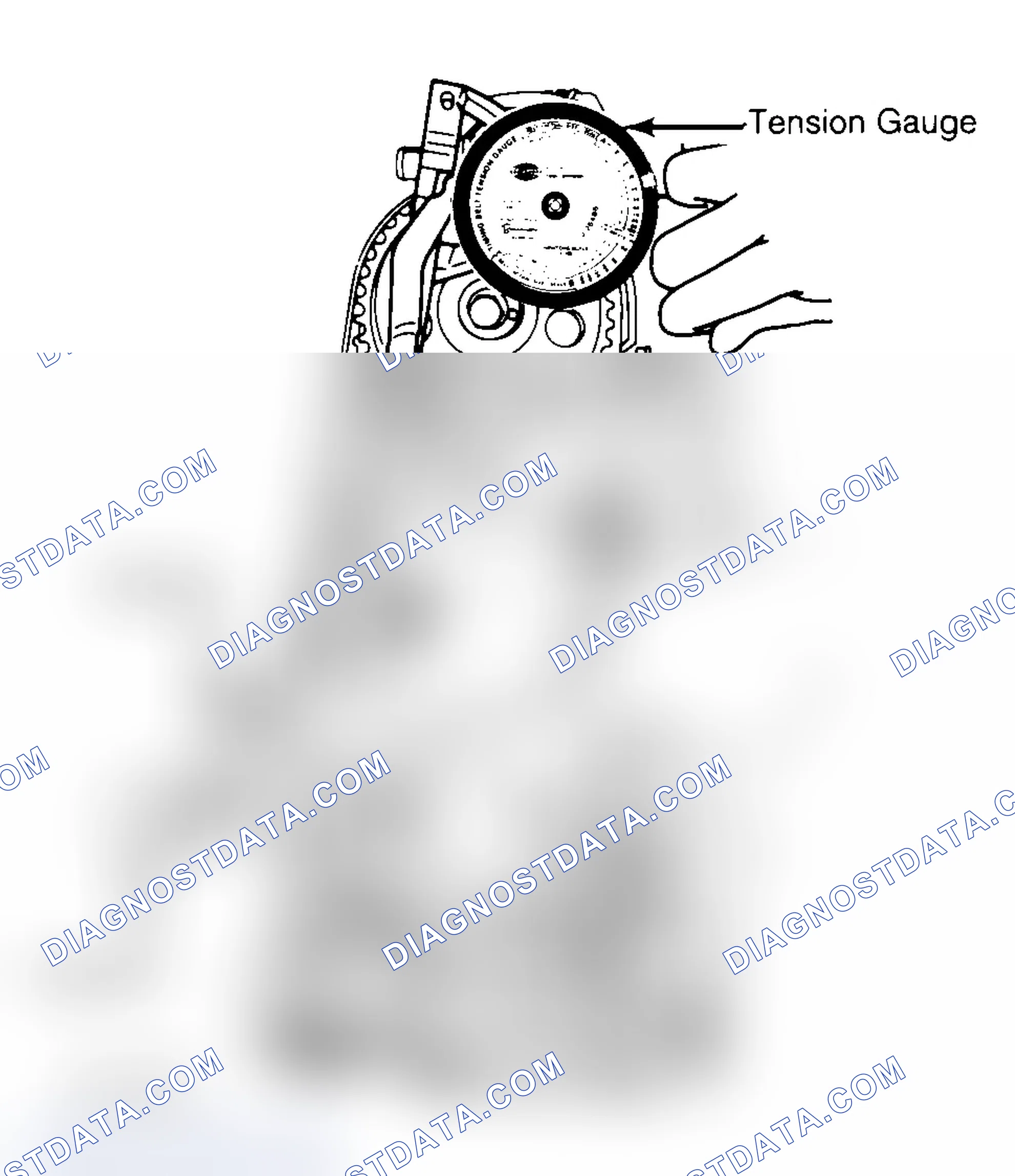 Scheme 3: Adjusting Typical Timing Belt Tension