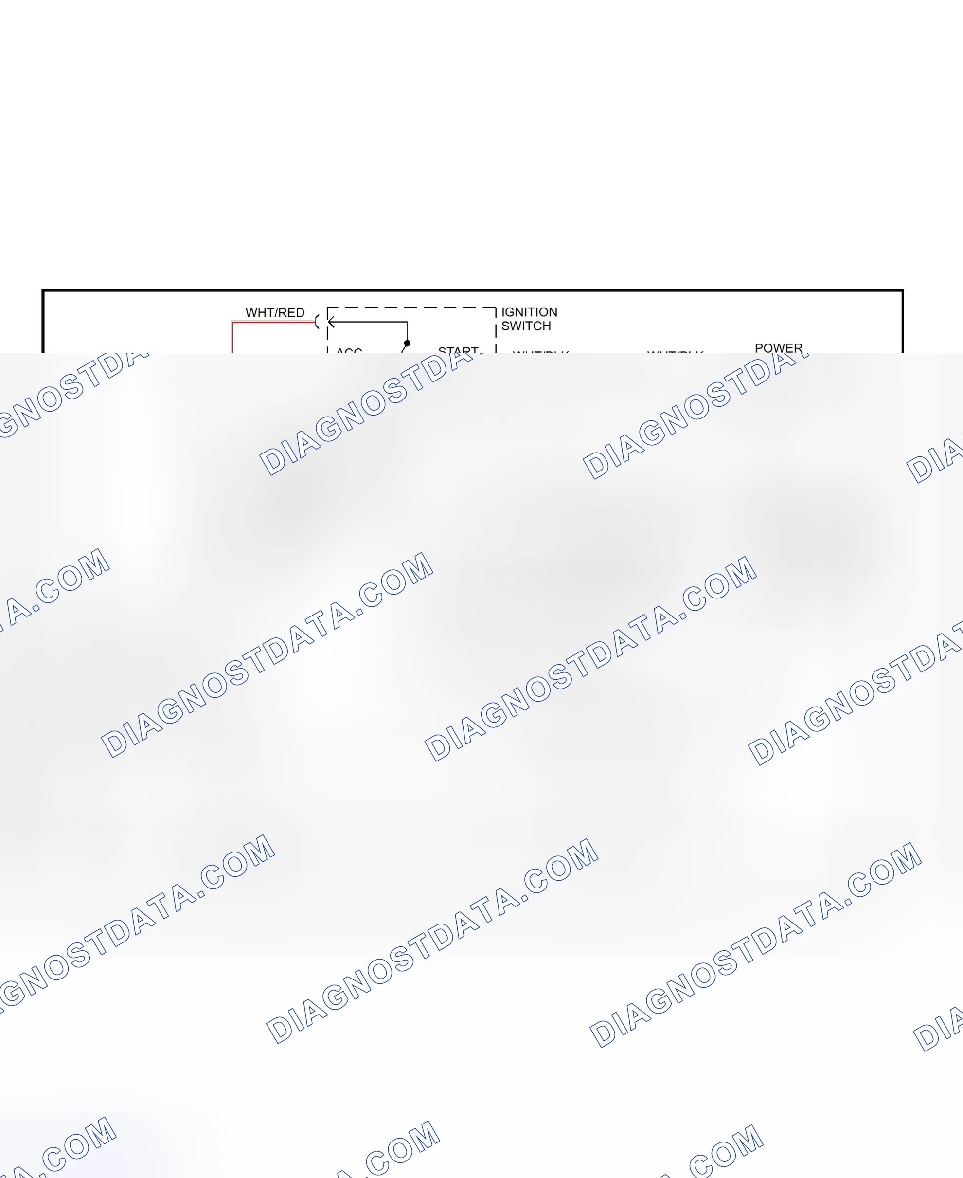 Scheme 3: Starting System Wiring Diagram (MX-5 Miata)