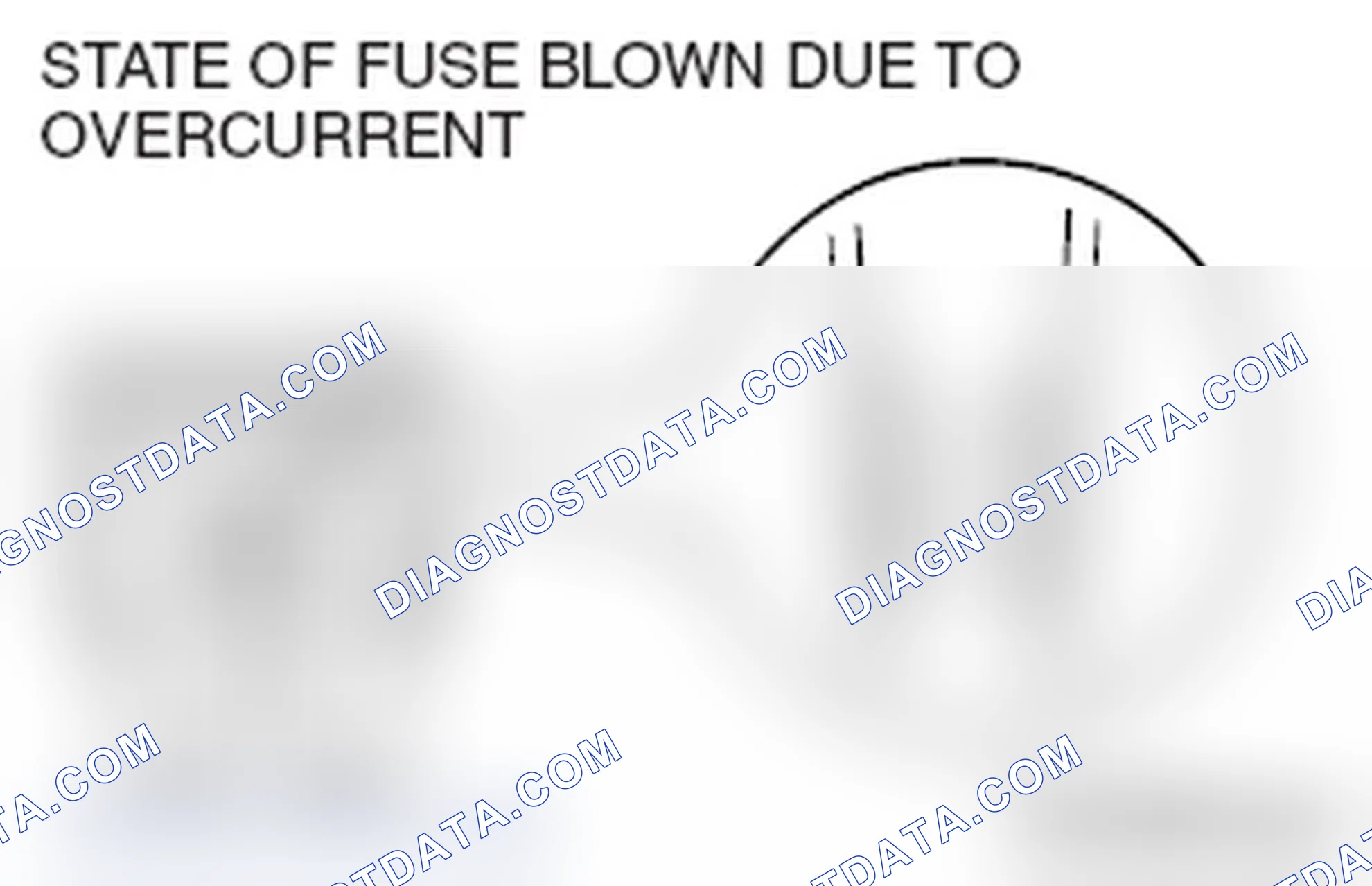 Scheme 26: CAUTIONS IN EVENT OF BLOWN FUSE