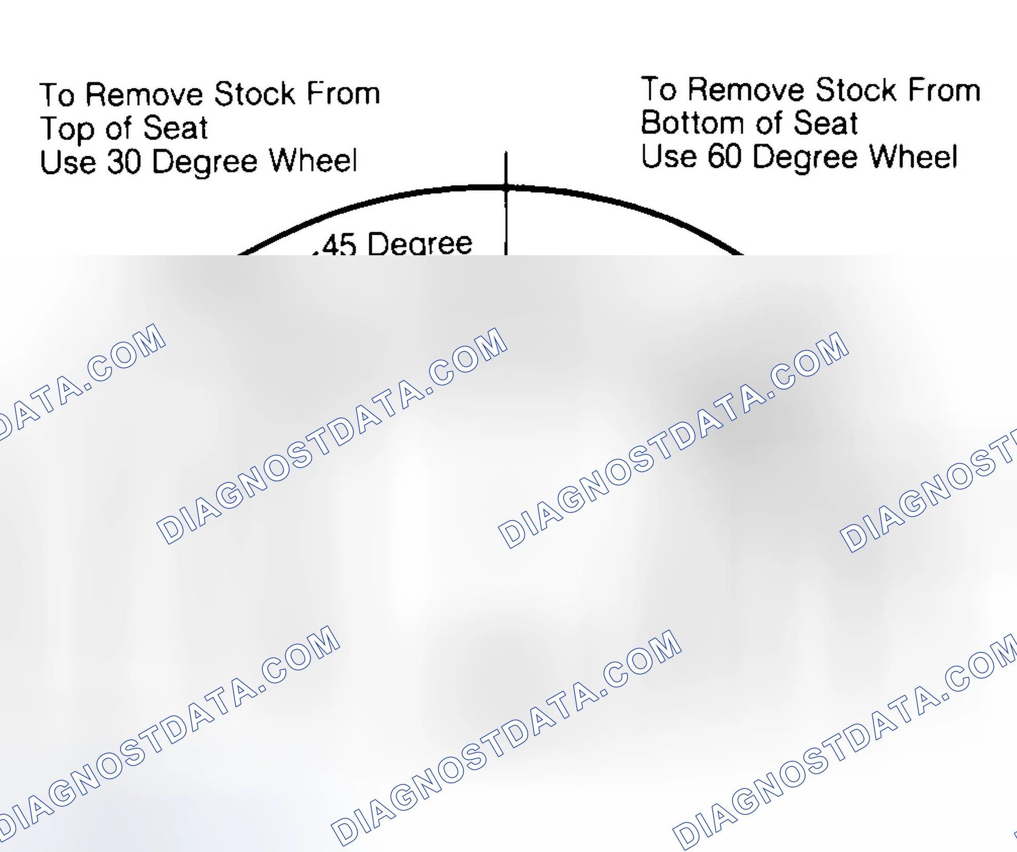 Scheme 19: Adjusting Valve Seat Width