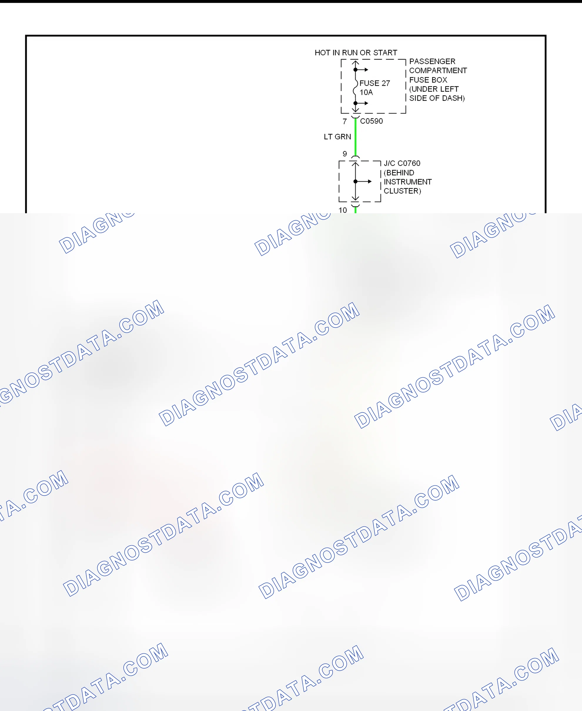 Scheme 1: Charging System Wiring Diagram (Discovery)