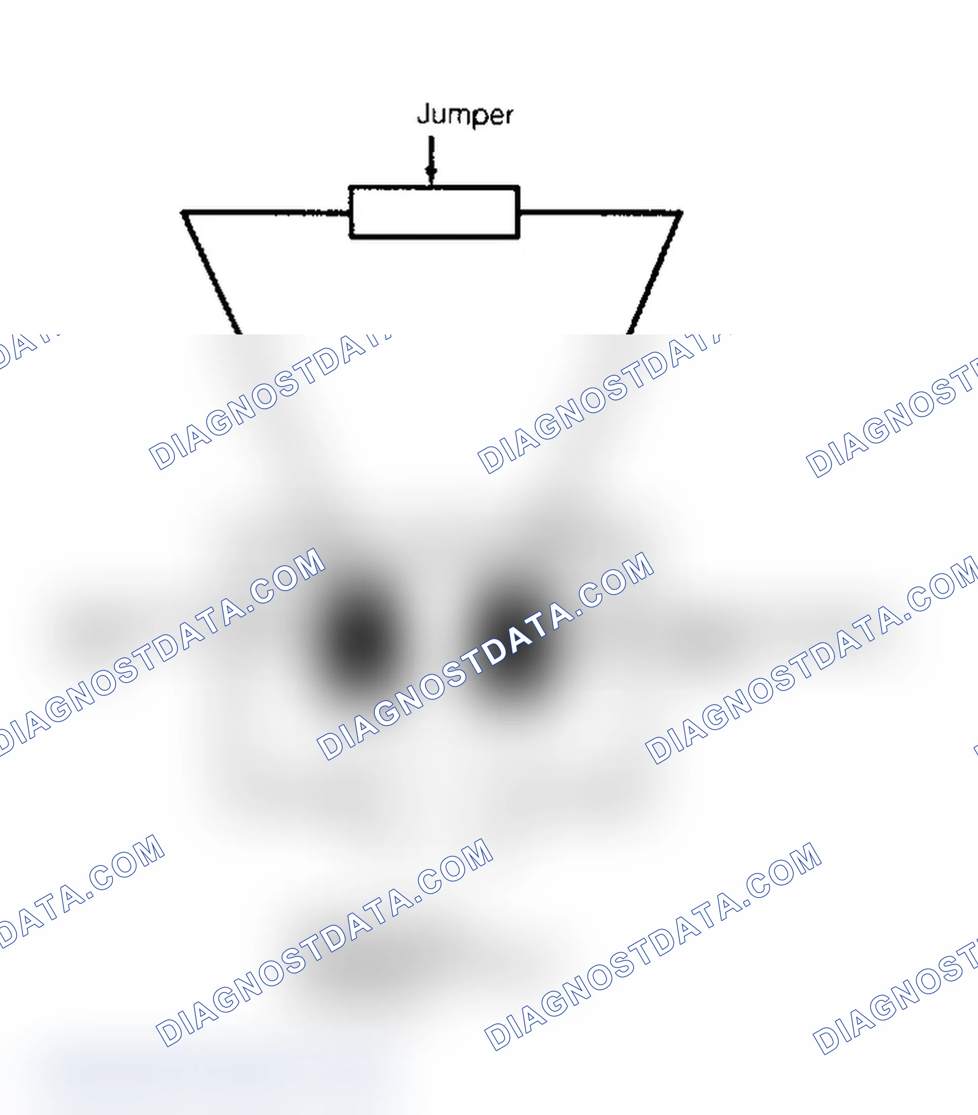 Scheme 311: DR16 (3 of 3) - Connecting Jumper To Throttle Body Temperature Sensor Connector
