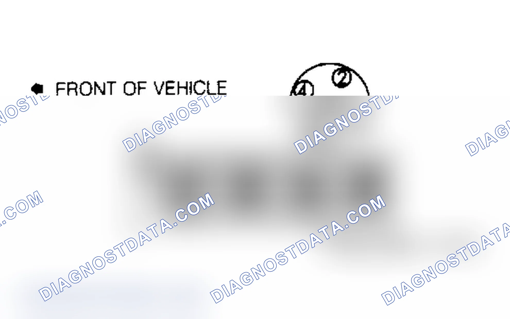 Scheme 1: Firing Order & Timing Marks (2.5L)
