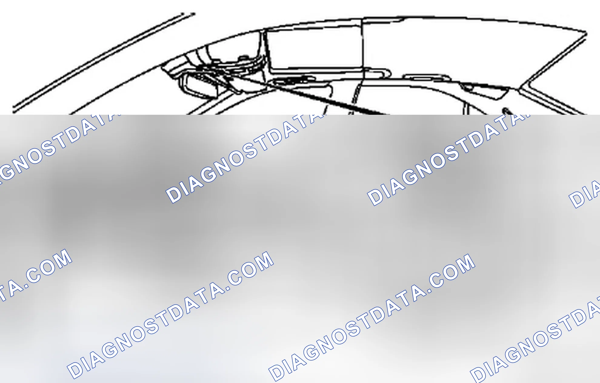 Scheme 54: Identifying In-Car Air Temperature Sensor And Overhead Control Panel Control Module