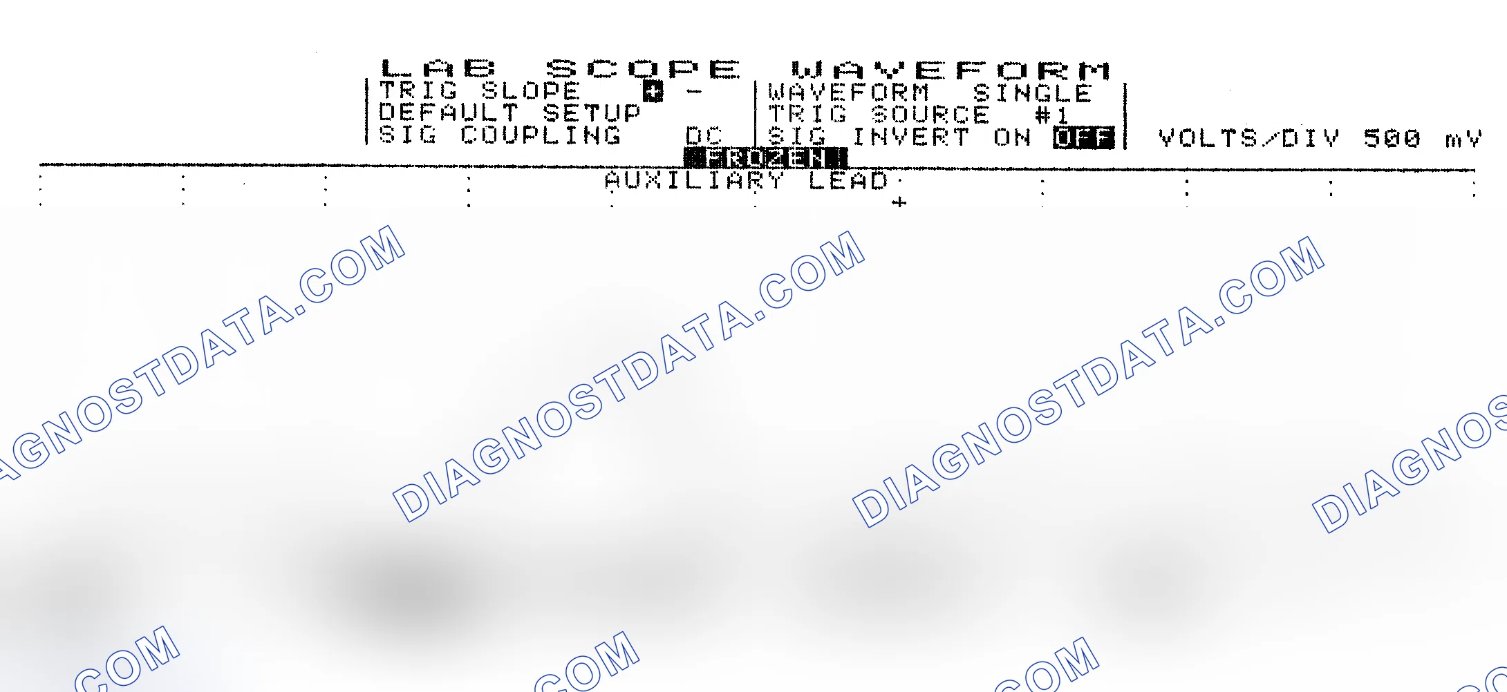 Scheme 10: Single Injector w/Excessive Current Flow - Current Pattern