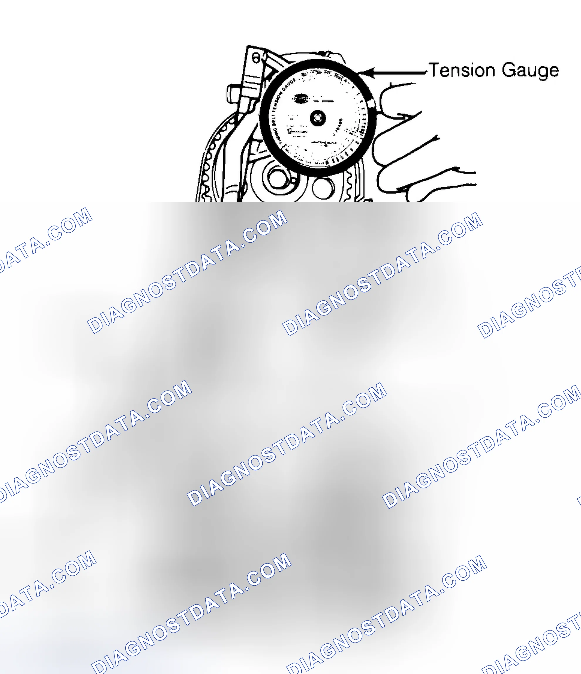 Scheme 3: Adjusting Typical Timing Belt Tension