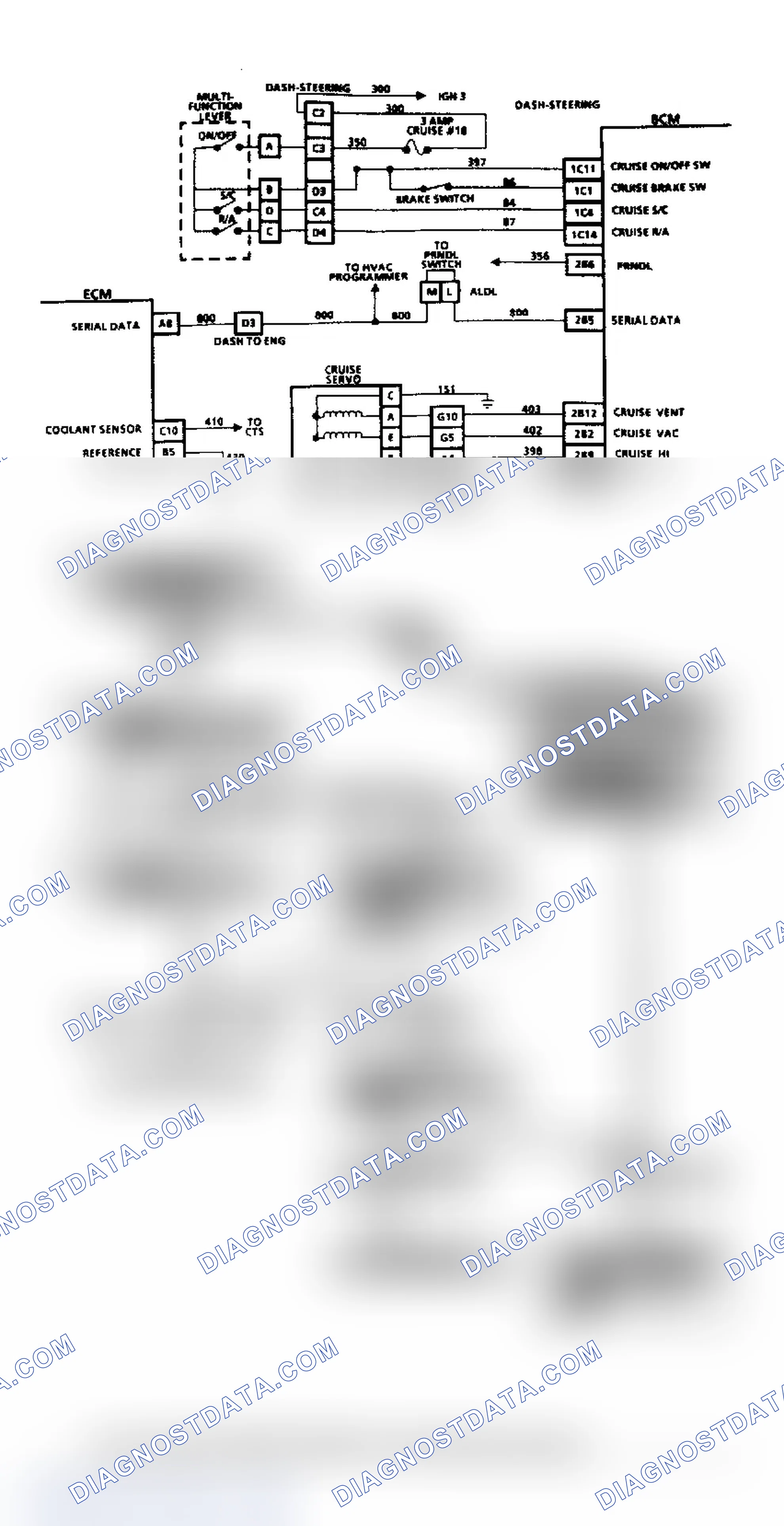 Scheme 38: Cruise - Servo Position Sensor Circuit Problem