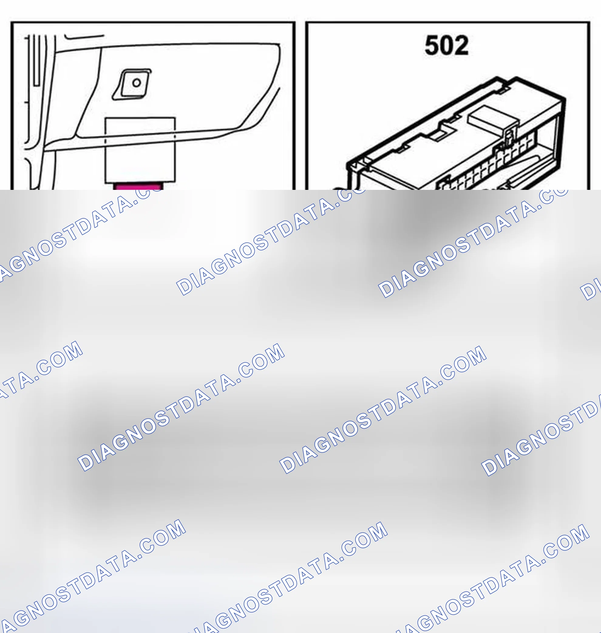 Scheme 111: Control Module, TCM (502)