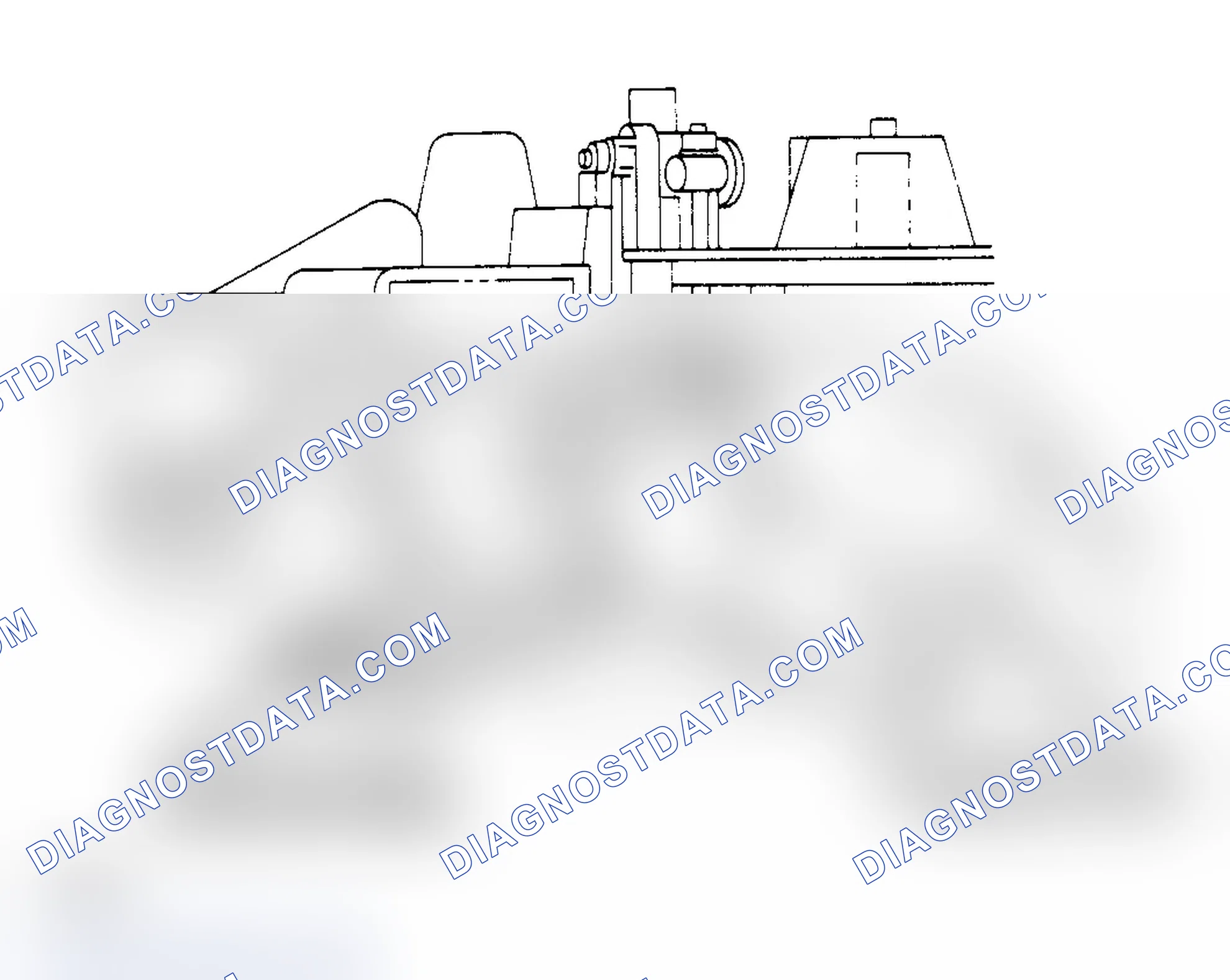 Scheme 18: 5.8L 2-Bbl. Curb Idle Adjusting Screw Location