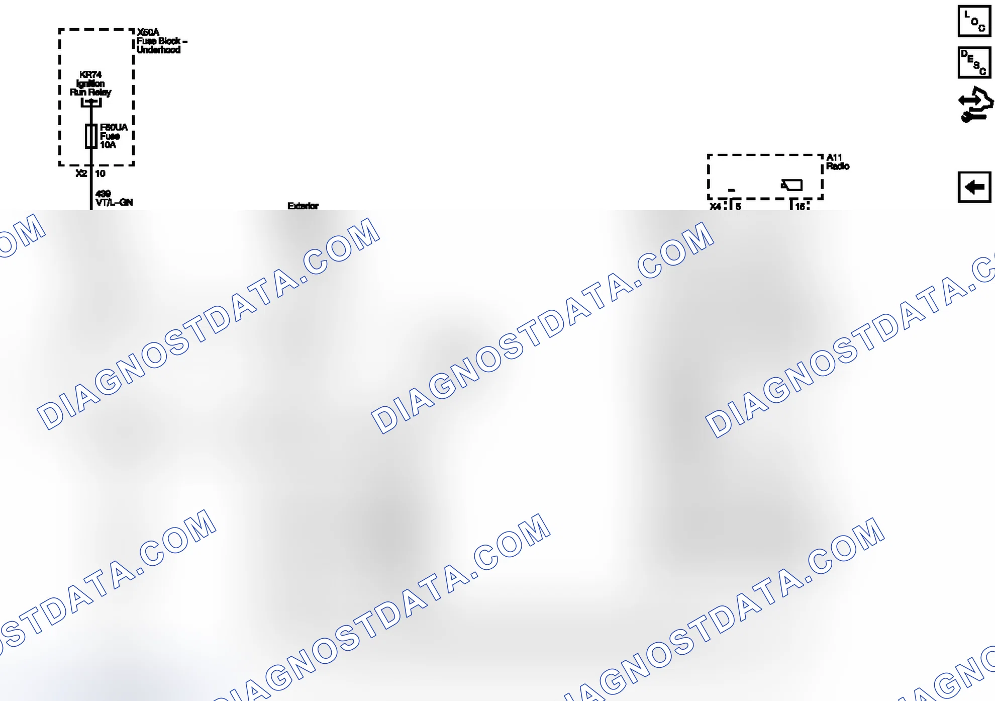 Scheme 3: Rearview Camera Wiring Schematics