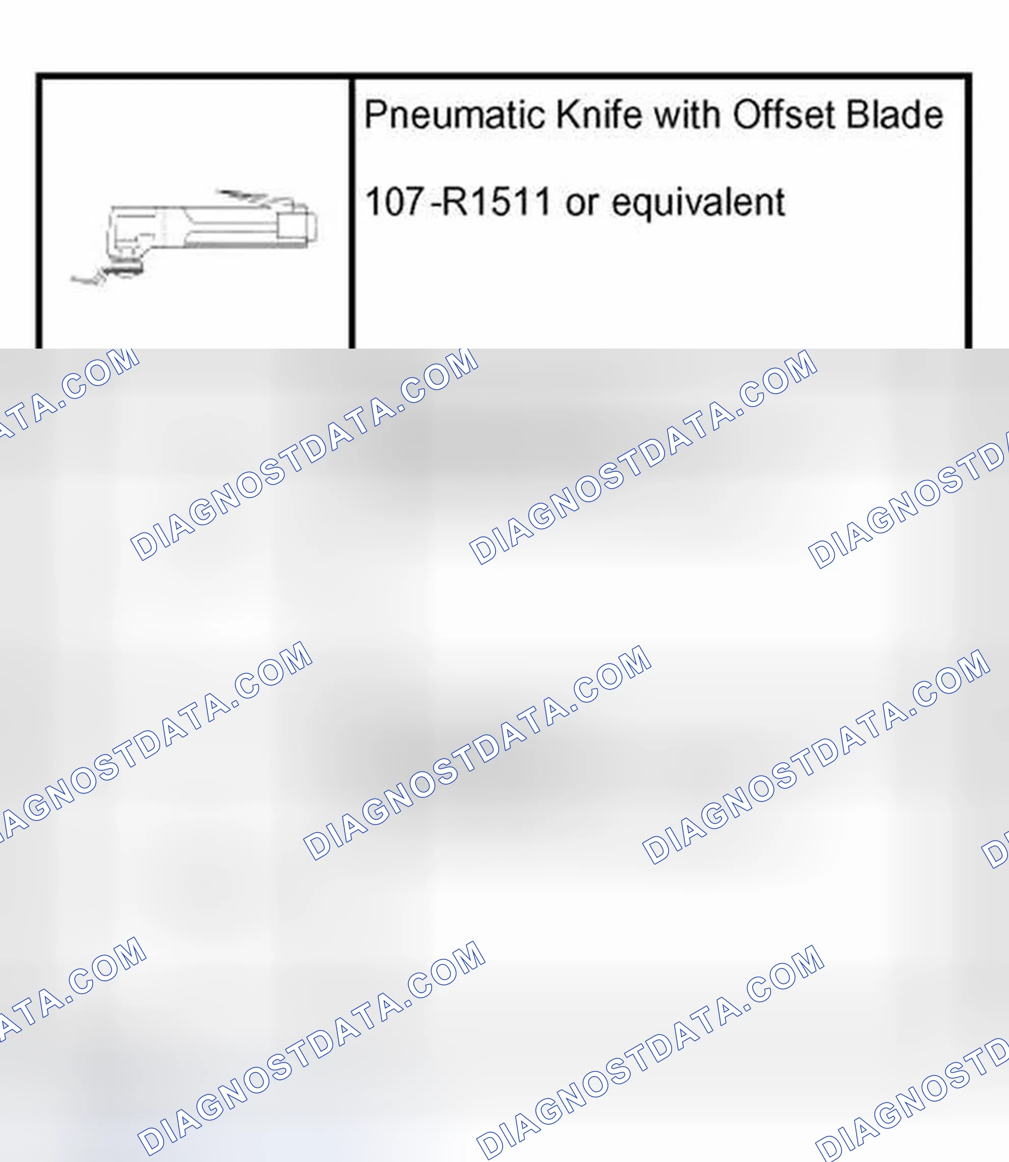 Scheme 63: Special Tool(s)