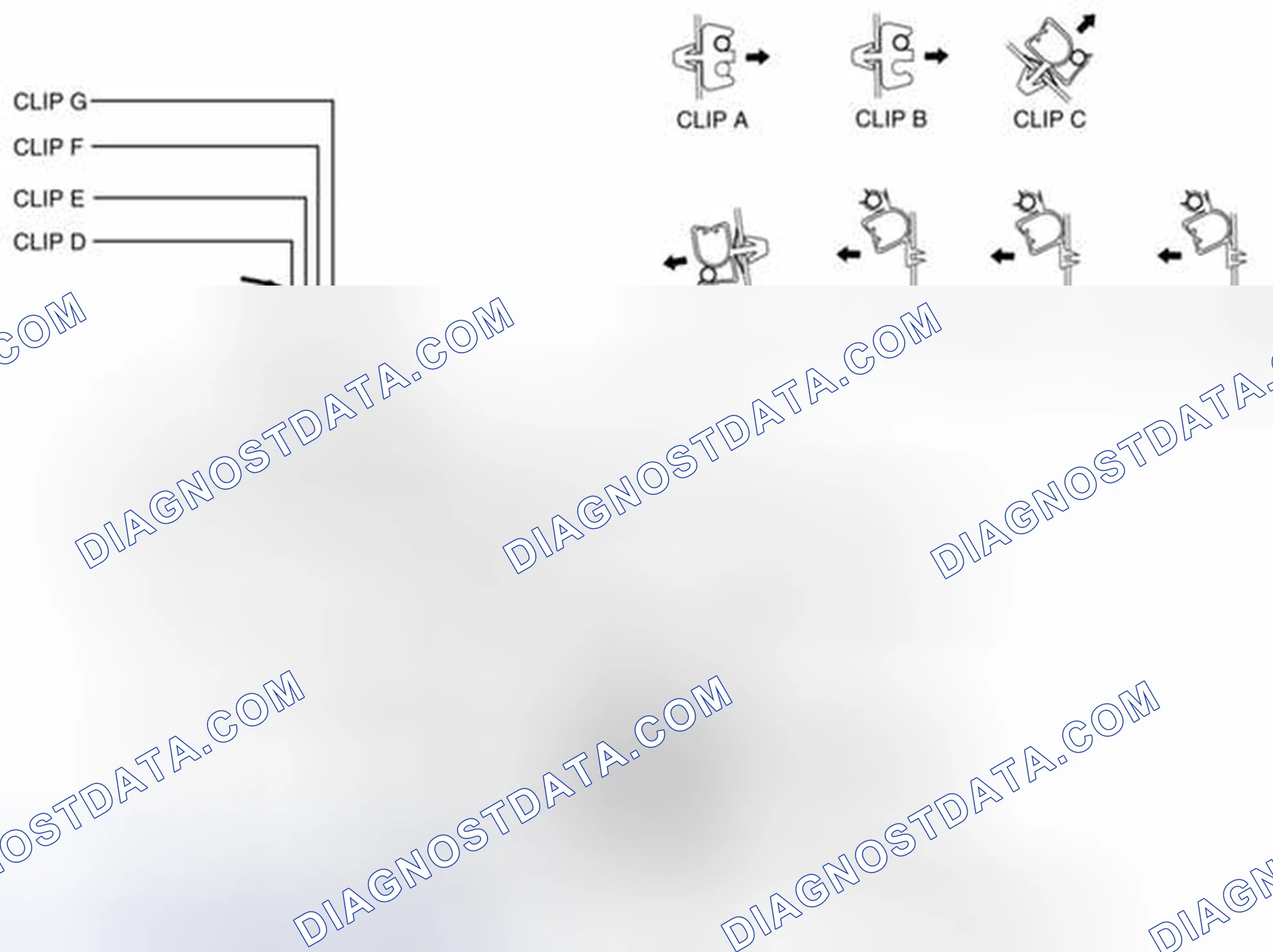 Scheme 32: REAR WASHER HOSE REMOVAL/INSTALLATION