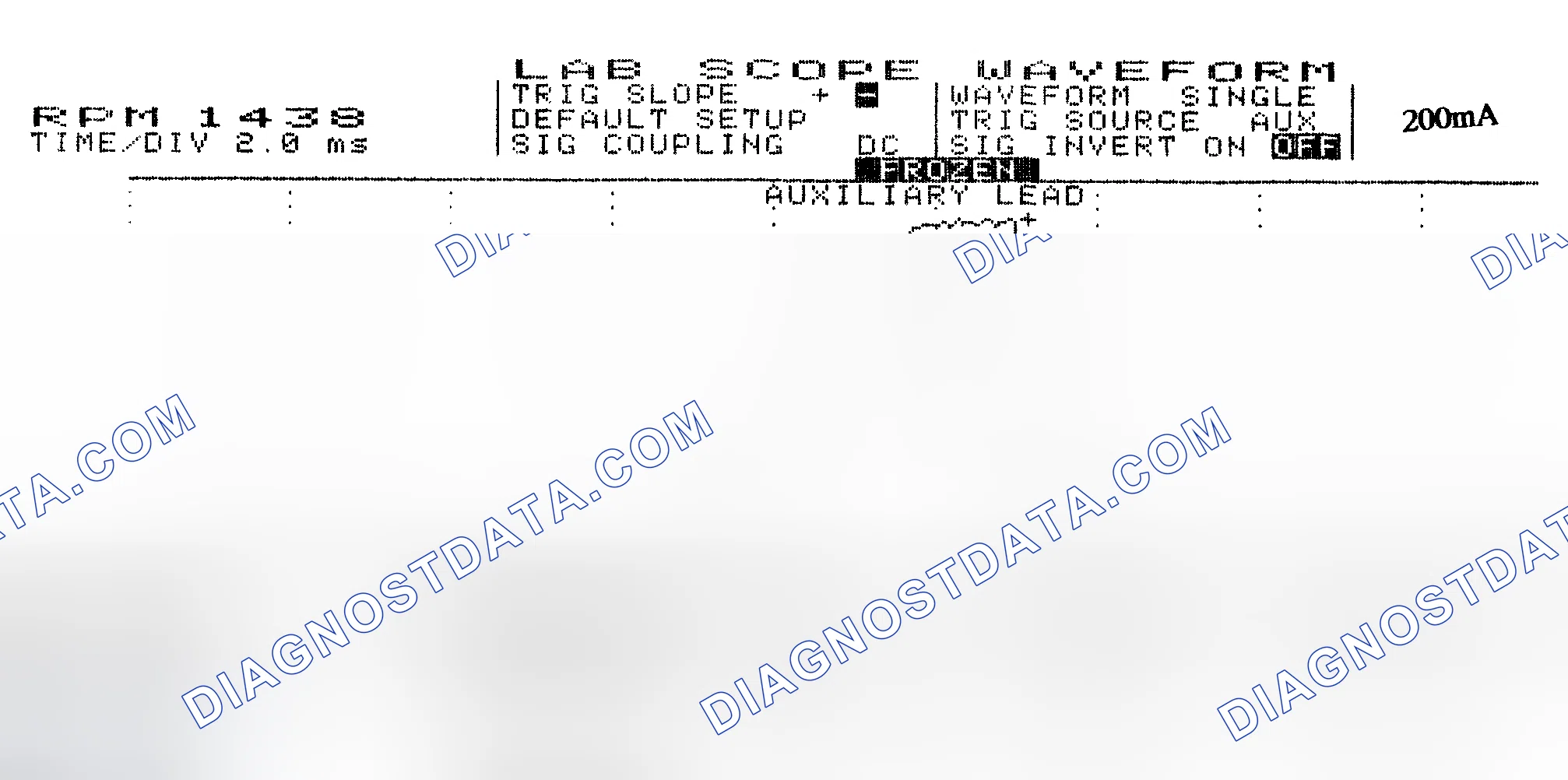 Scheme 15: Single Injector w/Normal Current Flow - Current Pattern