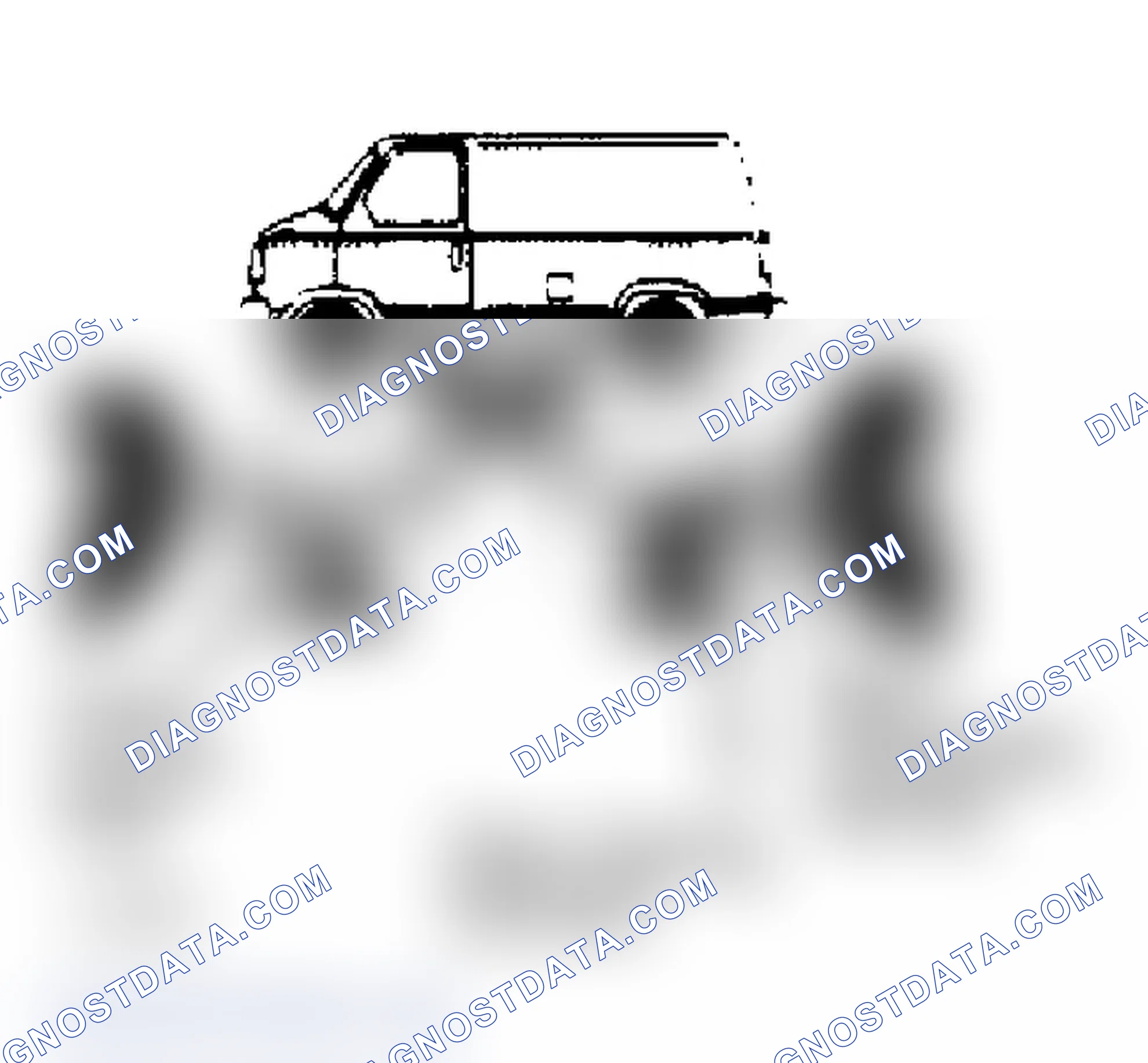 Scheme 6: Jacking Points (Astro Van & Safari Van)