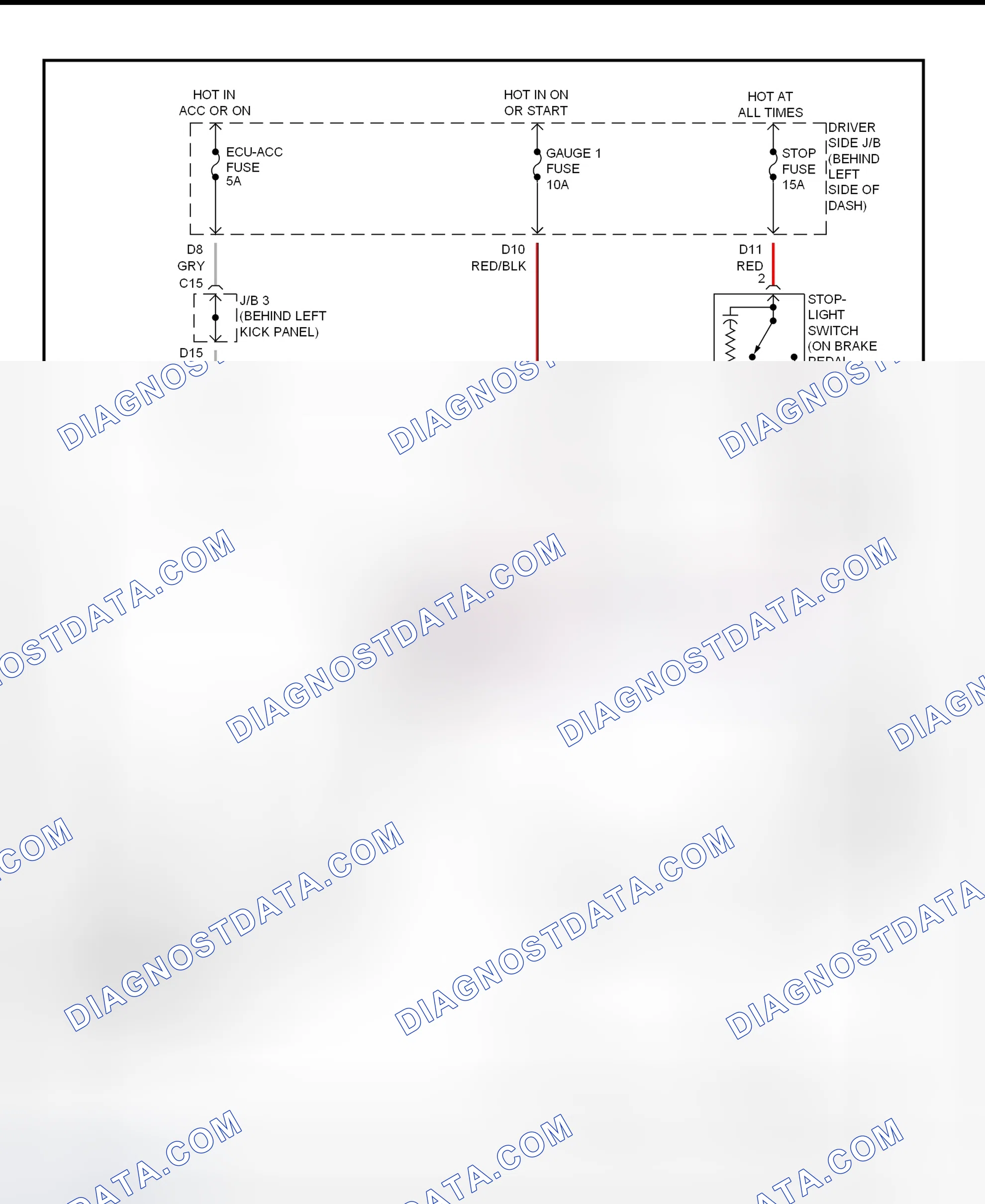 Scheme 318: Shift Interlock System Wiring Diagram (2002 - Toyota Avalon)