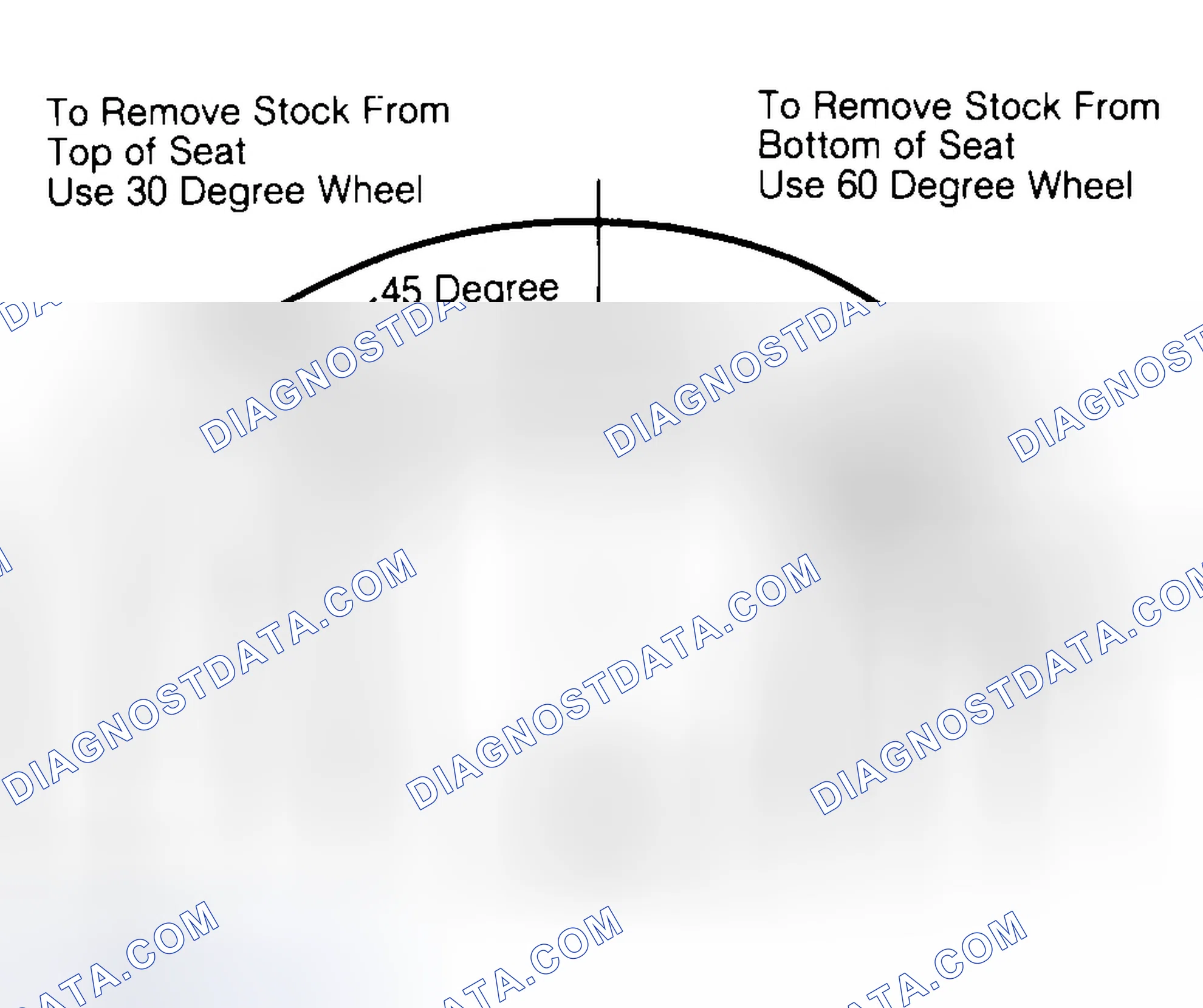 Scheme 19: Adjusting Valve Seat Width